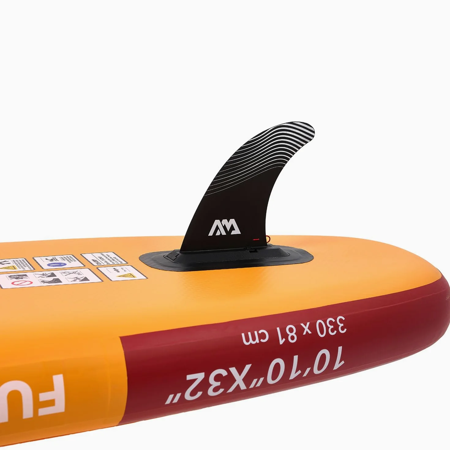 Aqua Marina Fusion 10'10" Before Sunset – Tabla de surf hinchable todoterreno para principiantes, juego completo – edición limitada