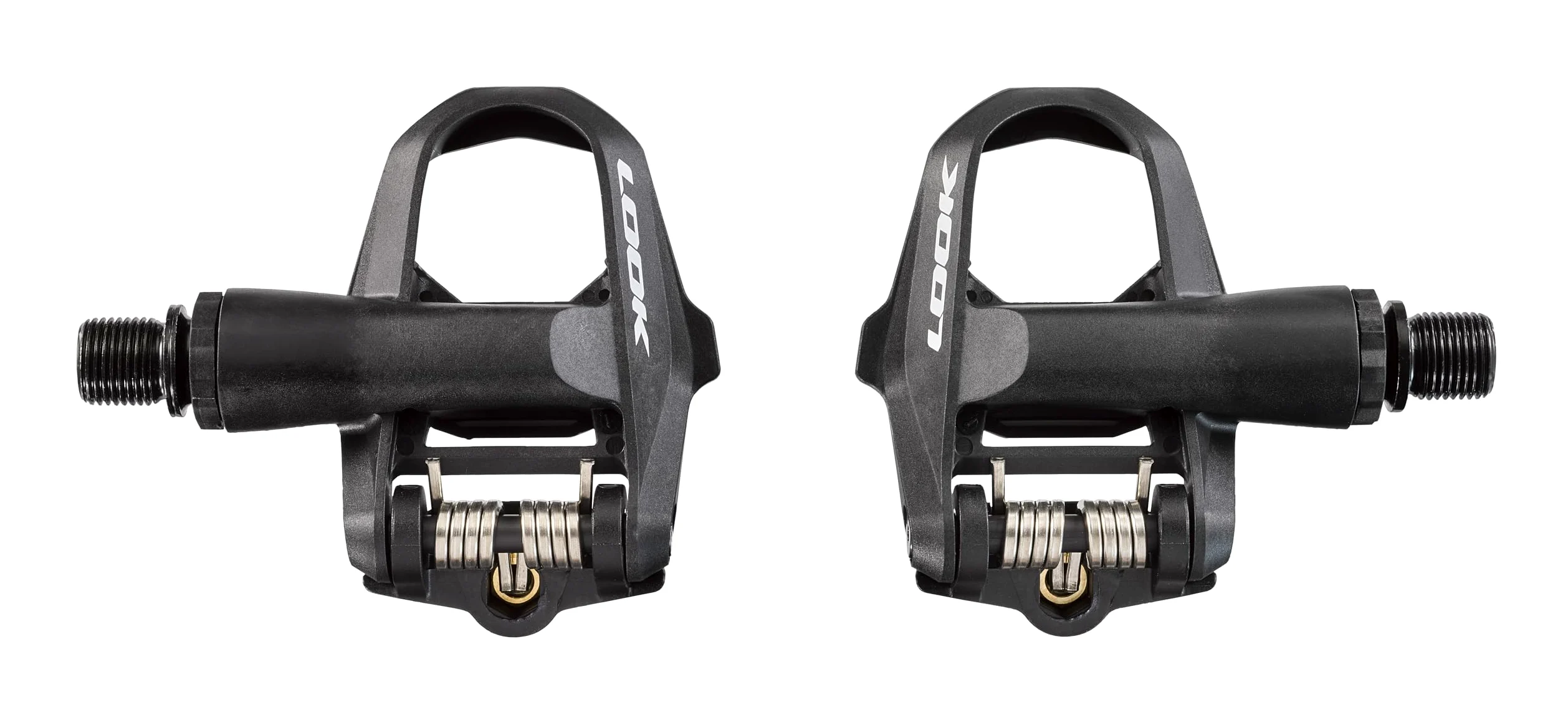 LOOK Cycle - Pedales de Bicicleta KEO 2 MAX XXX - Gran Superficie de Contacto 500mm² - Transferencia Total de Potencia - Pedales UltraLigeros, Cuerpo XXXX - Tensión Ajustable
