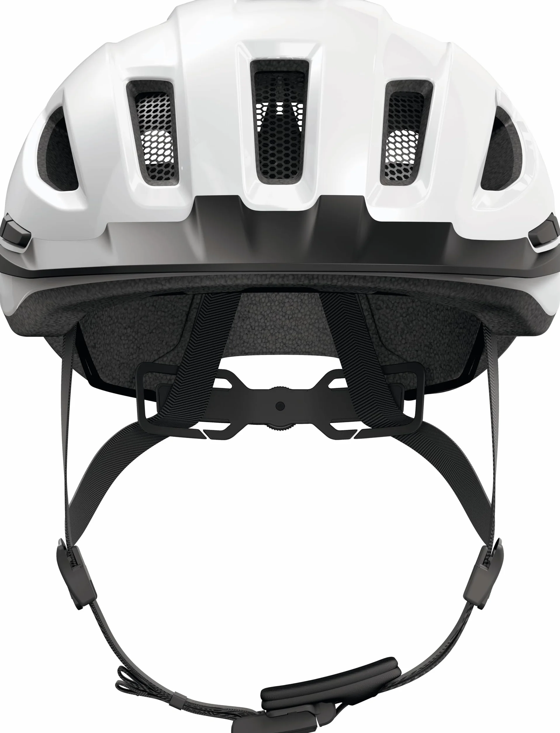 ABUS Urban-I 4.0 - Casco de Bicicleta con luz Trasera Recargable, 2 Modos de luz, Paraguas, Apertura de Trenza y Cierre magnético, para jóvenes, Mujeres y Hombres