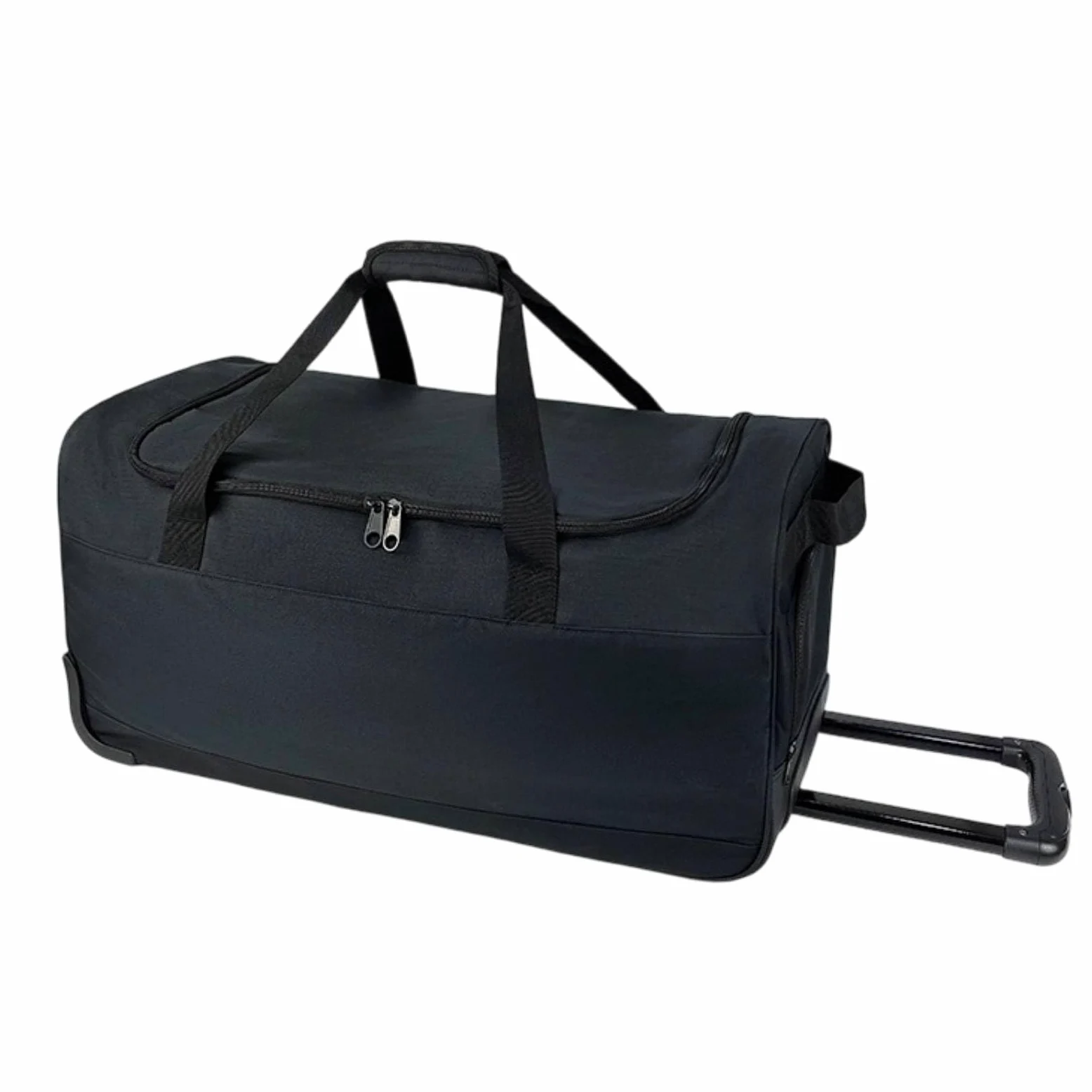 Equipaje de Entrenamiento Deportivo Maleta Rodante Deportiva Bolso Duffel Gran Compartimento Asa Telescópica en Lona y Metal Adecuado para Trayectos Entrenamientos Viajes