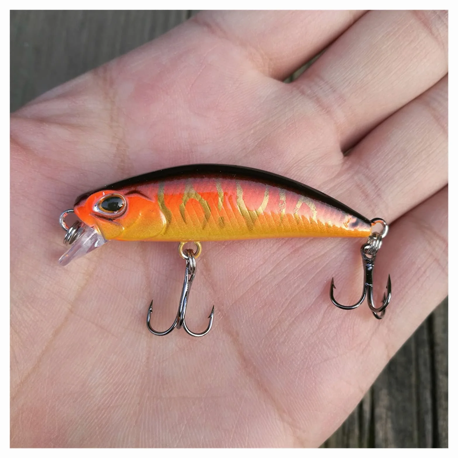 XILILHC 10 Uds Cebo Artificial Que Se Hunde Señuelos De Pesca Wobblers | Aparejos de pesca con cebo de baño de río, cebo de carpa