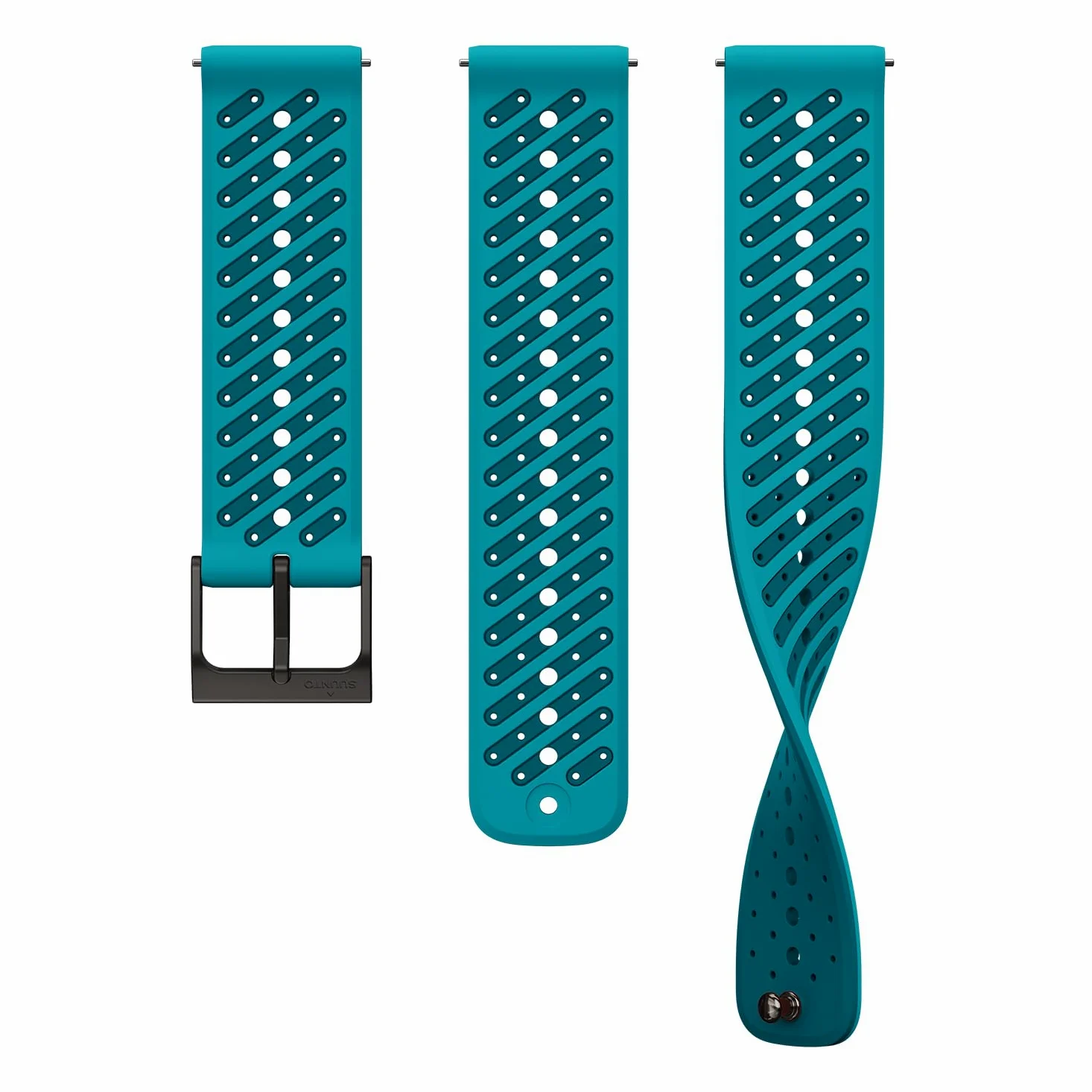 Suunto 22 ATH8 SILICONE STRAP WAVE BLUE S+M