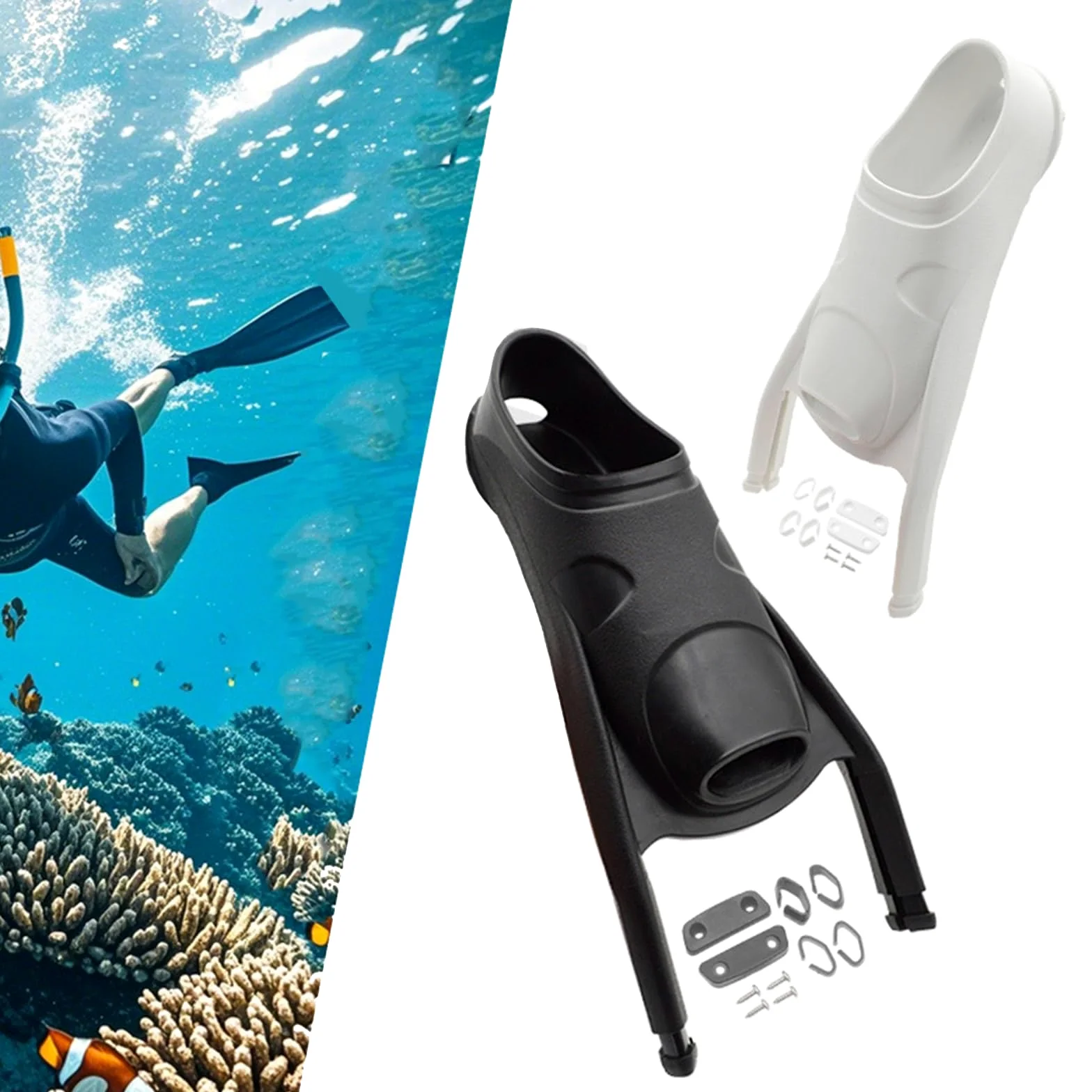 Aletas ergonómicas de carbono para apnea, construcción delgada, mejor empuje, cómodas, adecuadas para fotografía subacuática prolongada, reuniones, apnea