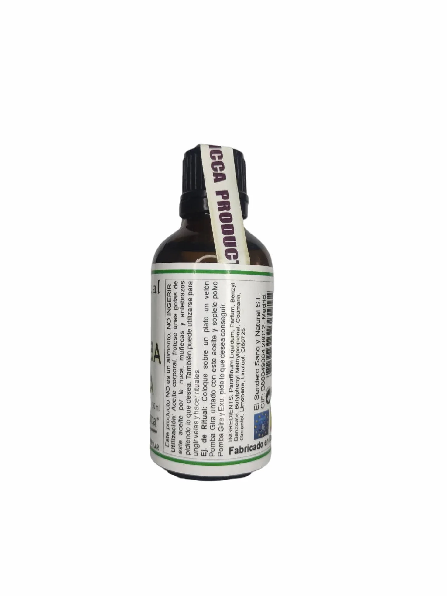 El Sendero Sano y Natural Aceite Garrapata