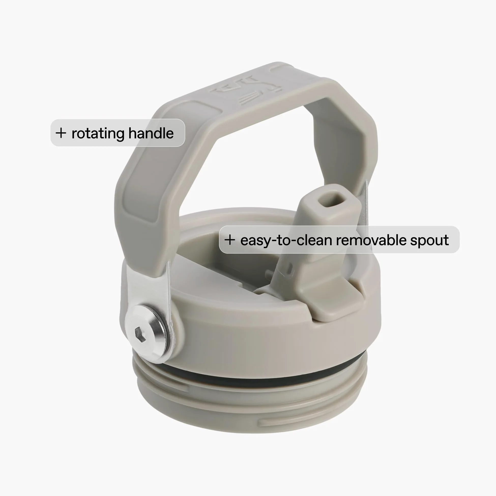 Stanley IceFlow Flip Straw 2.0 Botella de agua de 473,6 g | Paja integrada para viajes y deportes | Ligero y resistente a fugas | Acero inoxidable termo | Libre de BPA | Negro