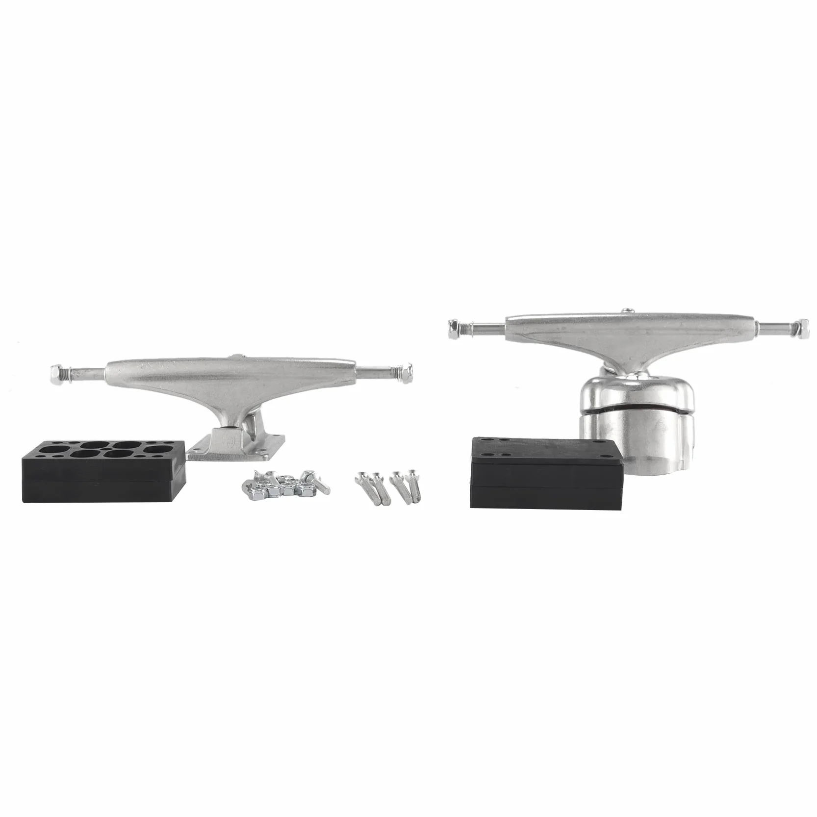 Land Surf Skateboard Eje para S6 Rojo BruCke Surfskate Skateboard Adapter,Plata Junta Set