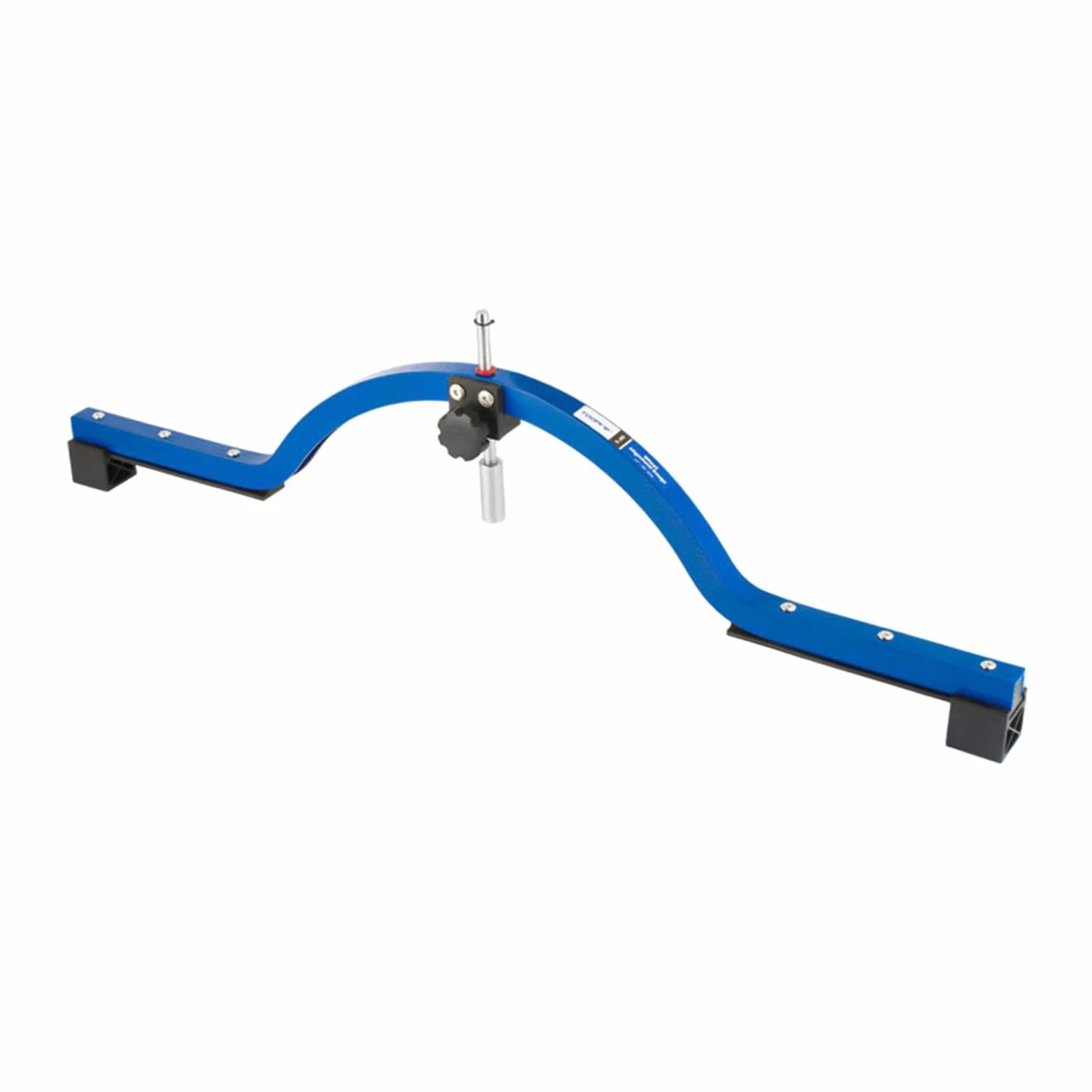 Medidor de alineación de ruedas portátil para herramienta práctica para platos 12 a 29 pulgadas, color negro, Azul