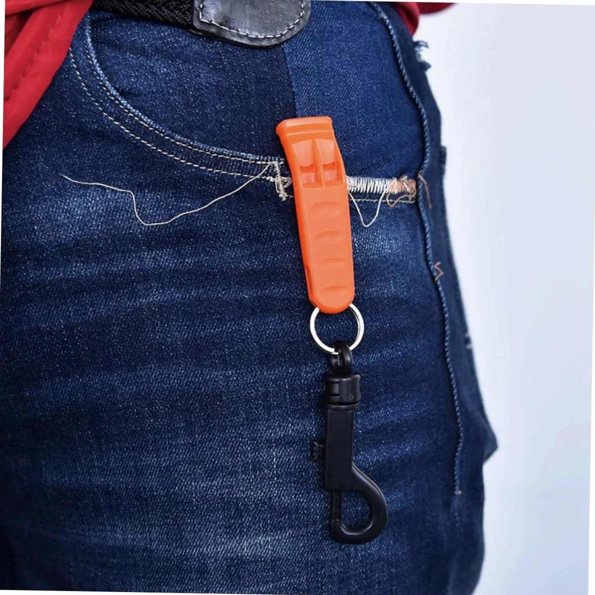 TOYANDONA Silbato De Emergencia Cámping Senderismo Supervivencia Silbato De Supervivencia Silbar Partidos Silbato De Senderismo Silbato De Seguridad Orange El Plastico