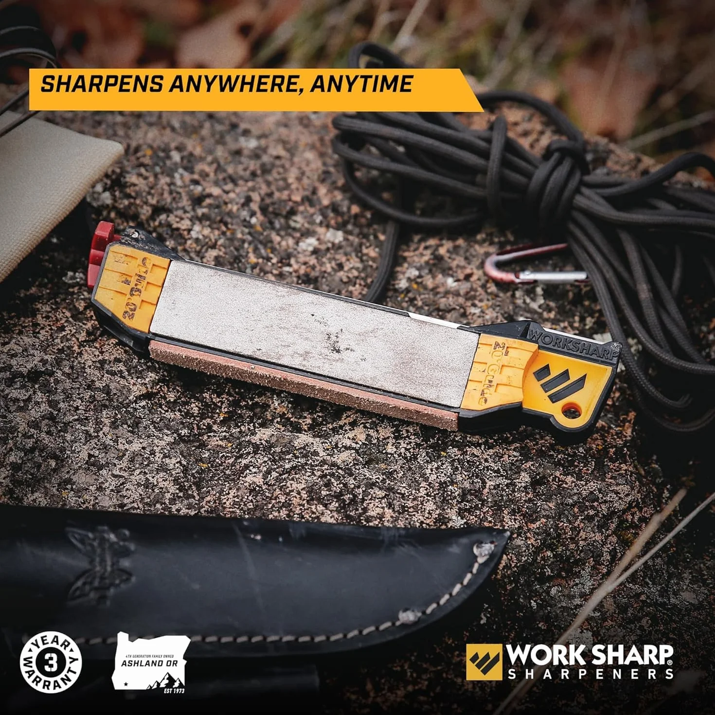 Work Sharp WSGFS221 - Afilador de Mano