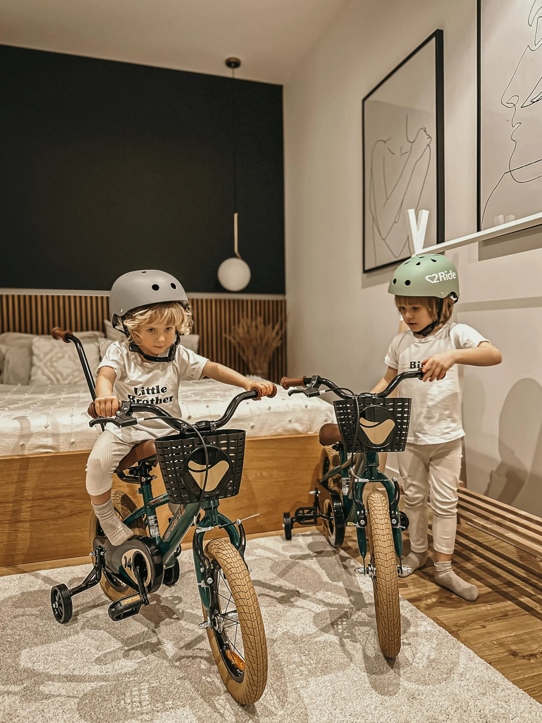 sun baby Verdant Bike Bicicleta Infantil de niño con Ruedas de Entrenamiento 12/14/16 Pulgadas, de niño 2-6 años, Manillar Ajustable y Timbre, V-Break y Freno de Torpedo