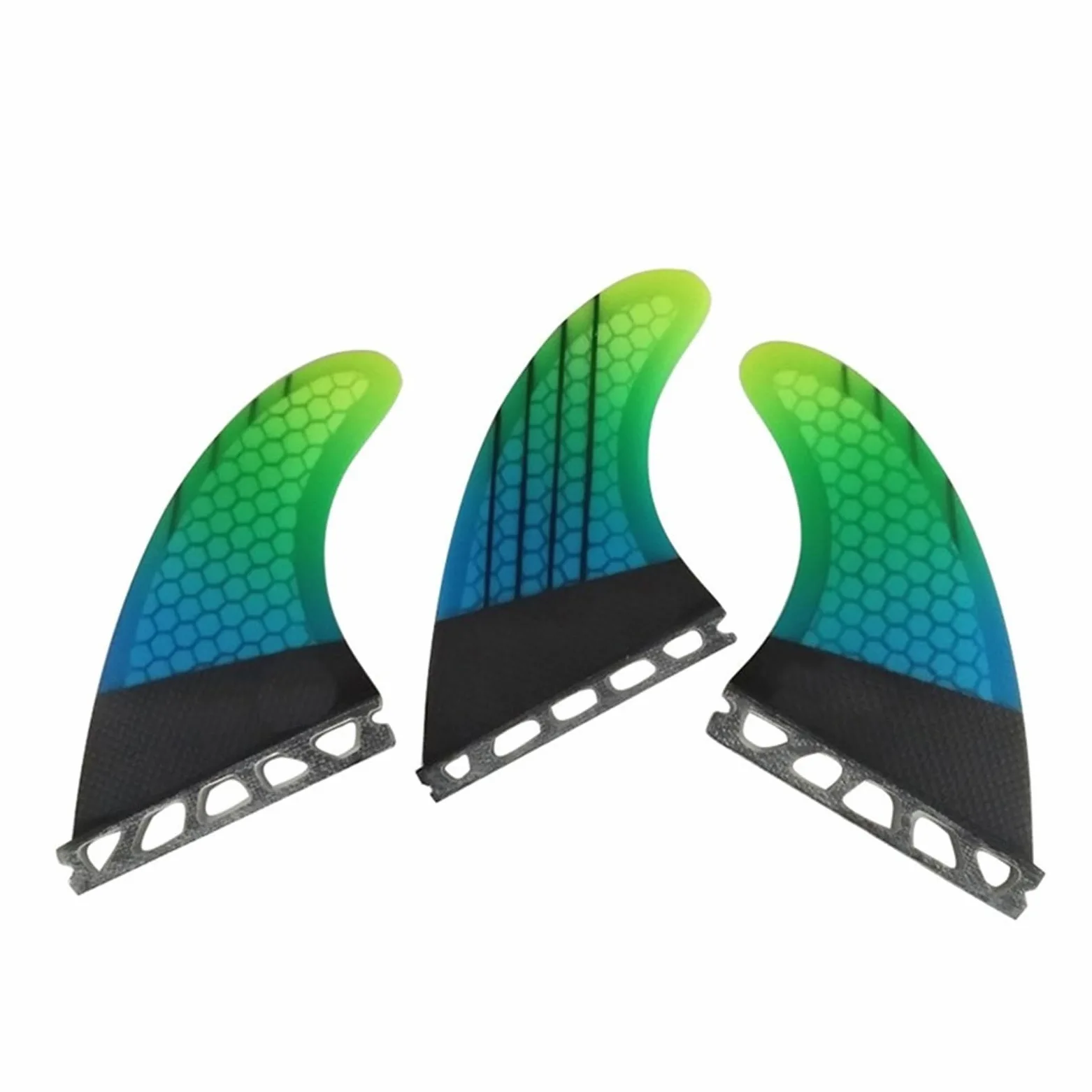 M Tri Fins Aletas for Tablas de Surf Fibra Carbono Propulsor Aletas Fácil de reemplazar