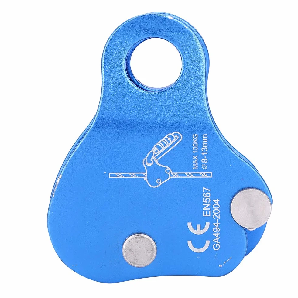 Alomejor - Cuerda para Escalar Protector de Cuerda para montañismo, Dispositivo de Bloqueo automático de Cuerda de Seguridad anticaída de protección