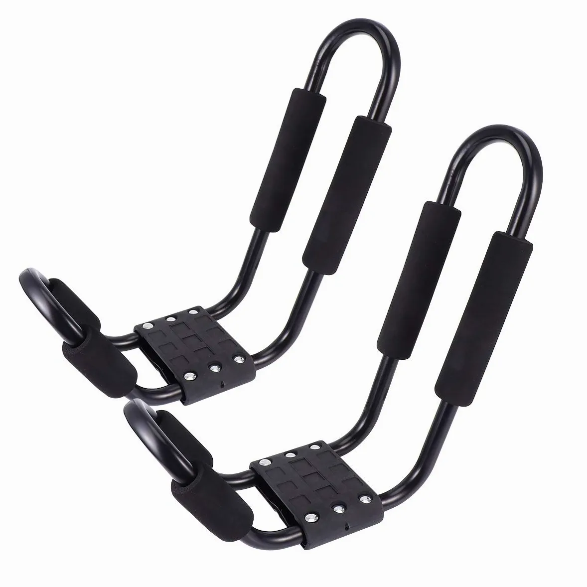 UKCOCO 2piezas Baca de Techo para Kayak y Surf Soporte para Techo de Coche SUV Camión Parabrisas Barra Transversal
