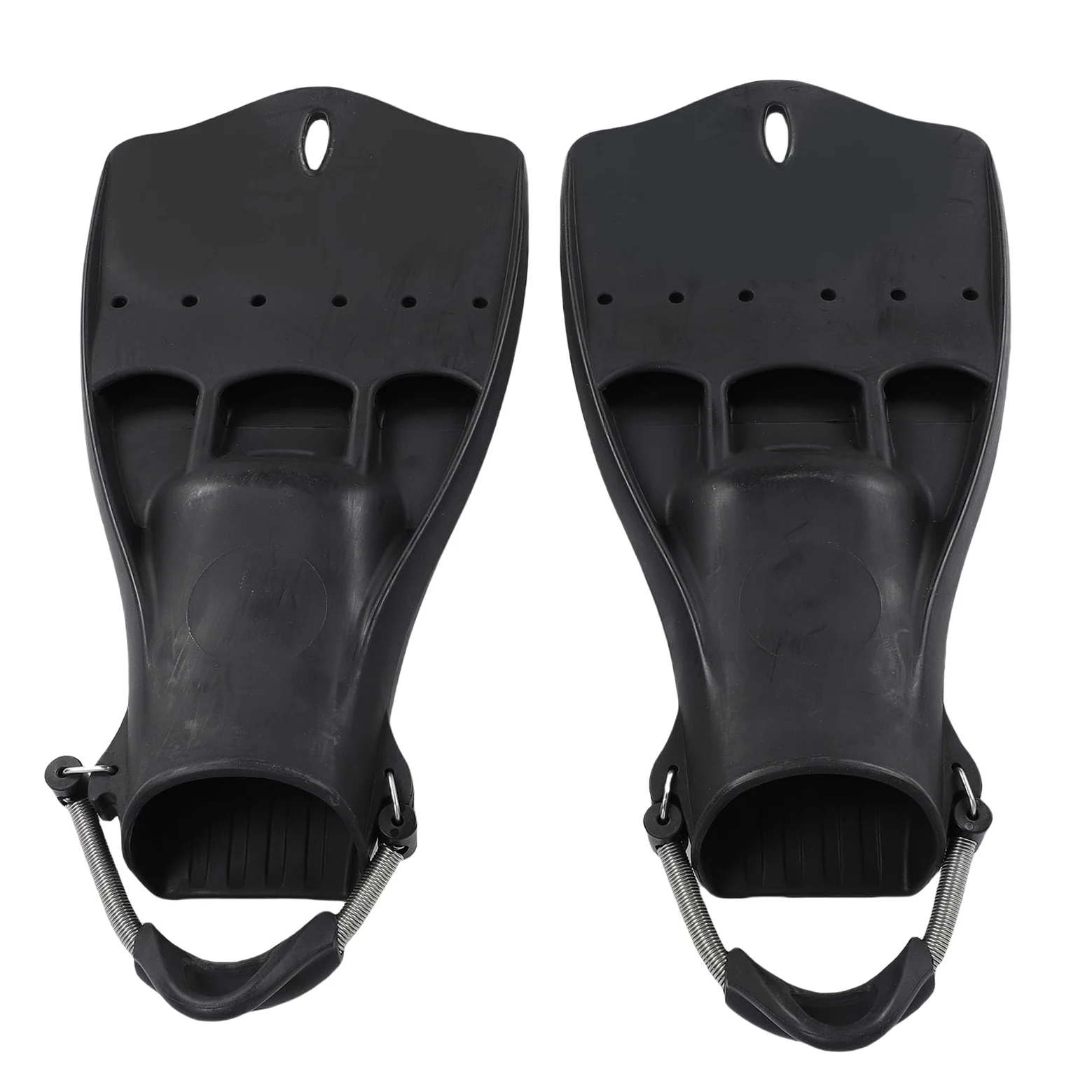 RiToEasysports Aletas de Buceo 2 Piezas con Hebillas Ajustables de Resorte, Aletas de Goma para Snorkel para Natación, Freediving