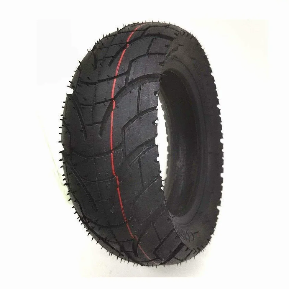 Neumáticos macizos Neumático sin cámara for patinete eléctrico de 10 pulgadas 80/65-6 dorado