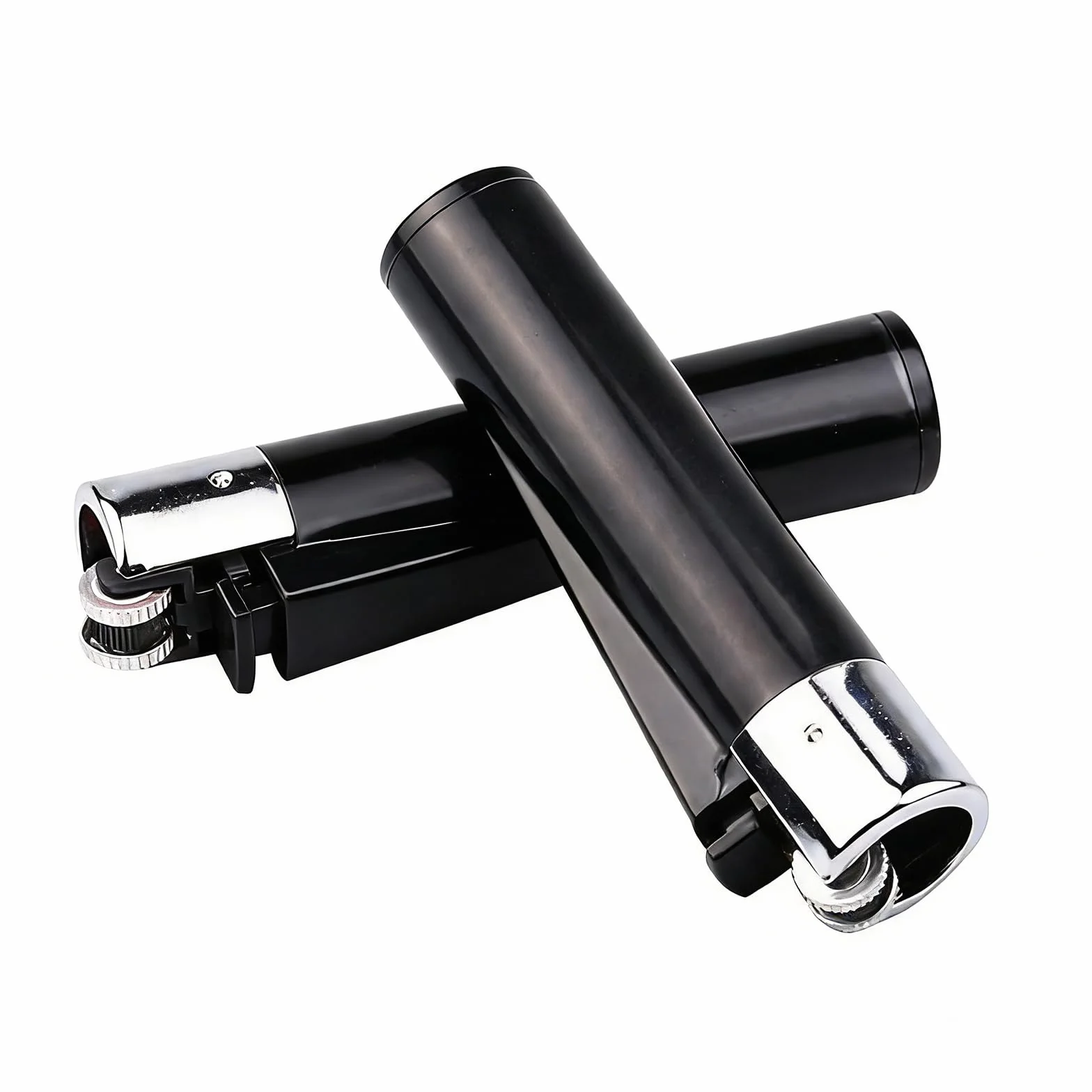 Mechero con Compartimento Oculto, Encendedor Secreto Stash para Casa, Festivales, Coche, Viajes (Negro)