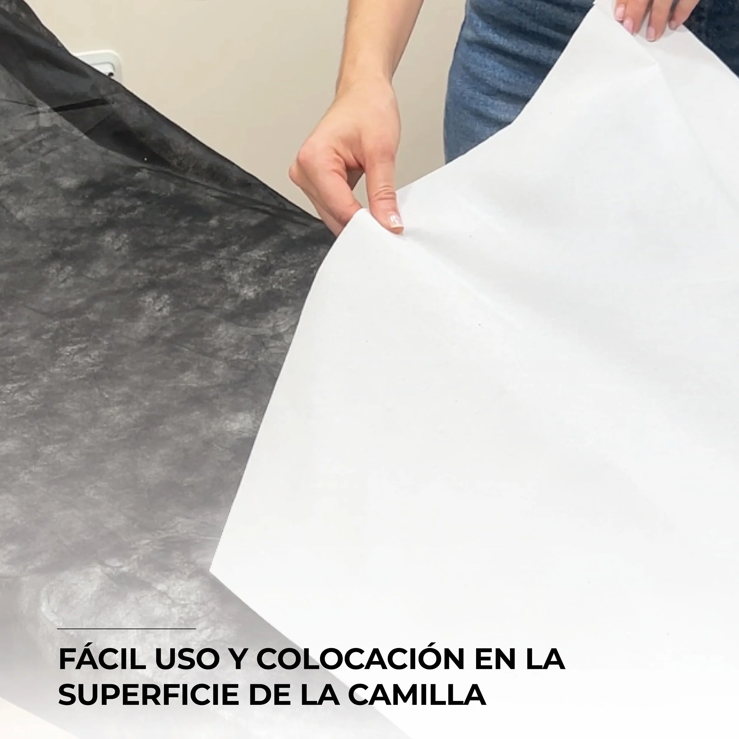 Papel Camilla Verde 1 Capa 59 cm x 70 m 6 Rollos - Papel de Camilla Estética Masaje