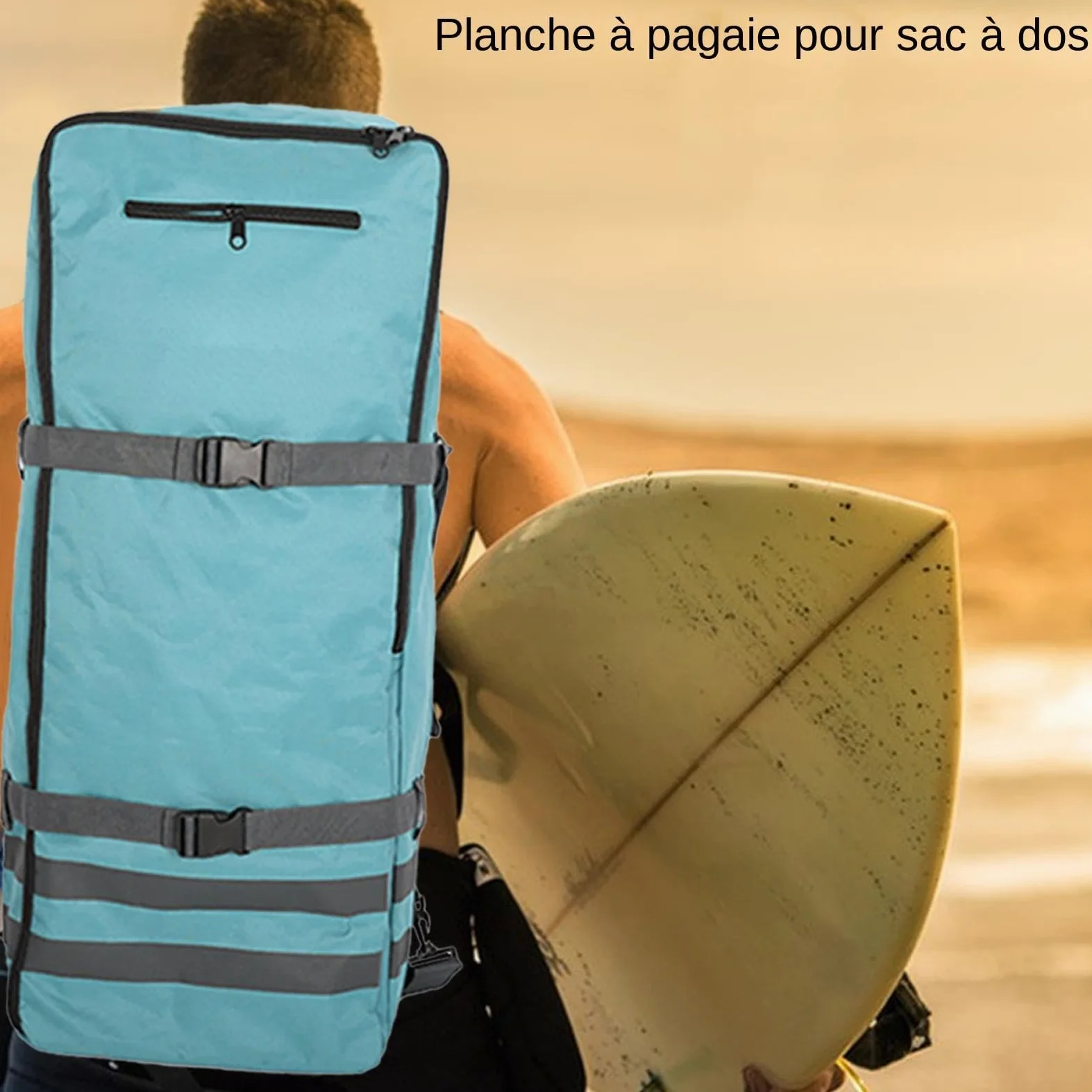 Mochila Inflable para Kayak, Mochila para Tabla de Pádel | Bolsa de Transporte de Mochila de Viaje de Gran Capacidad 84L | Tirantes ajustables, Almacenamiento para Tabla de Pádel, para