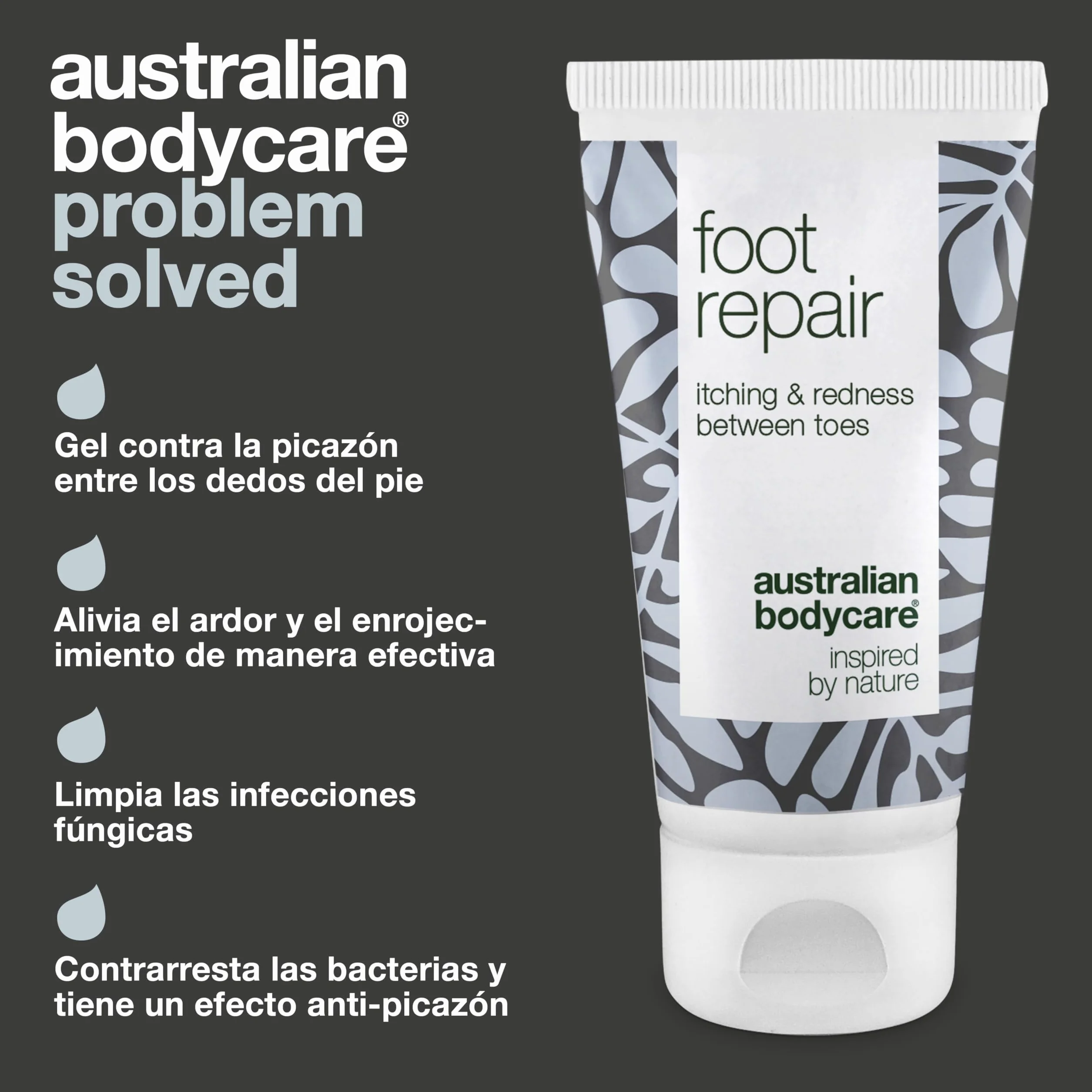 Tea Tree Oil Australian Bodycare Gel reparación pies pedicura pie atleta picazón