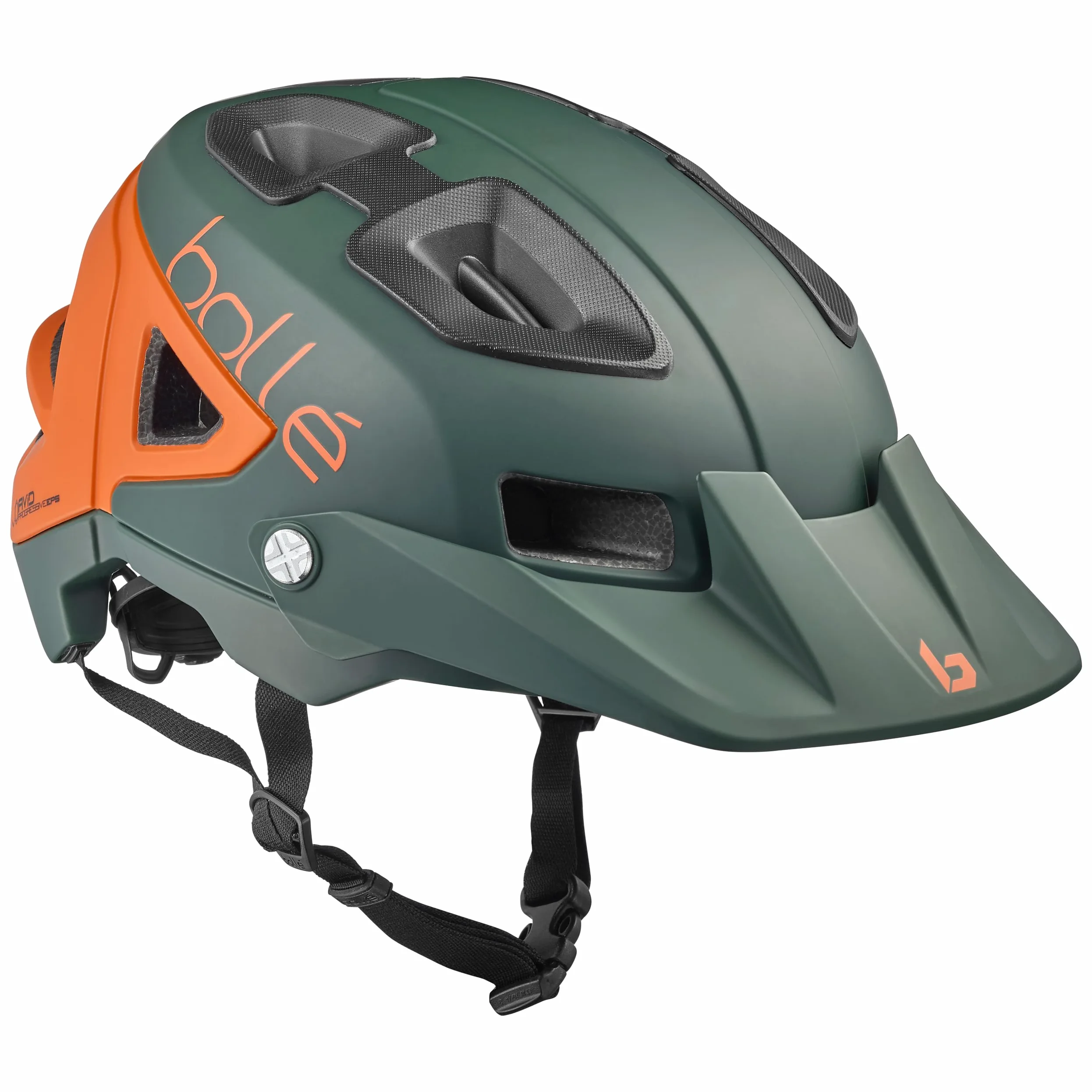 BOLLÉ Trackdown MIPS Casco, Adultos Unisex, Green Orange, L