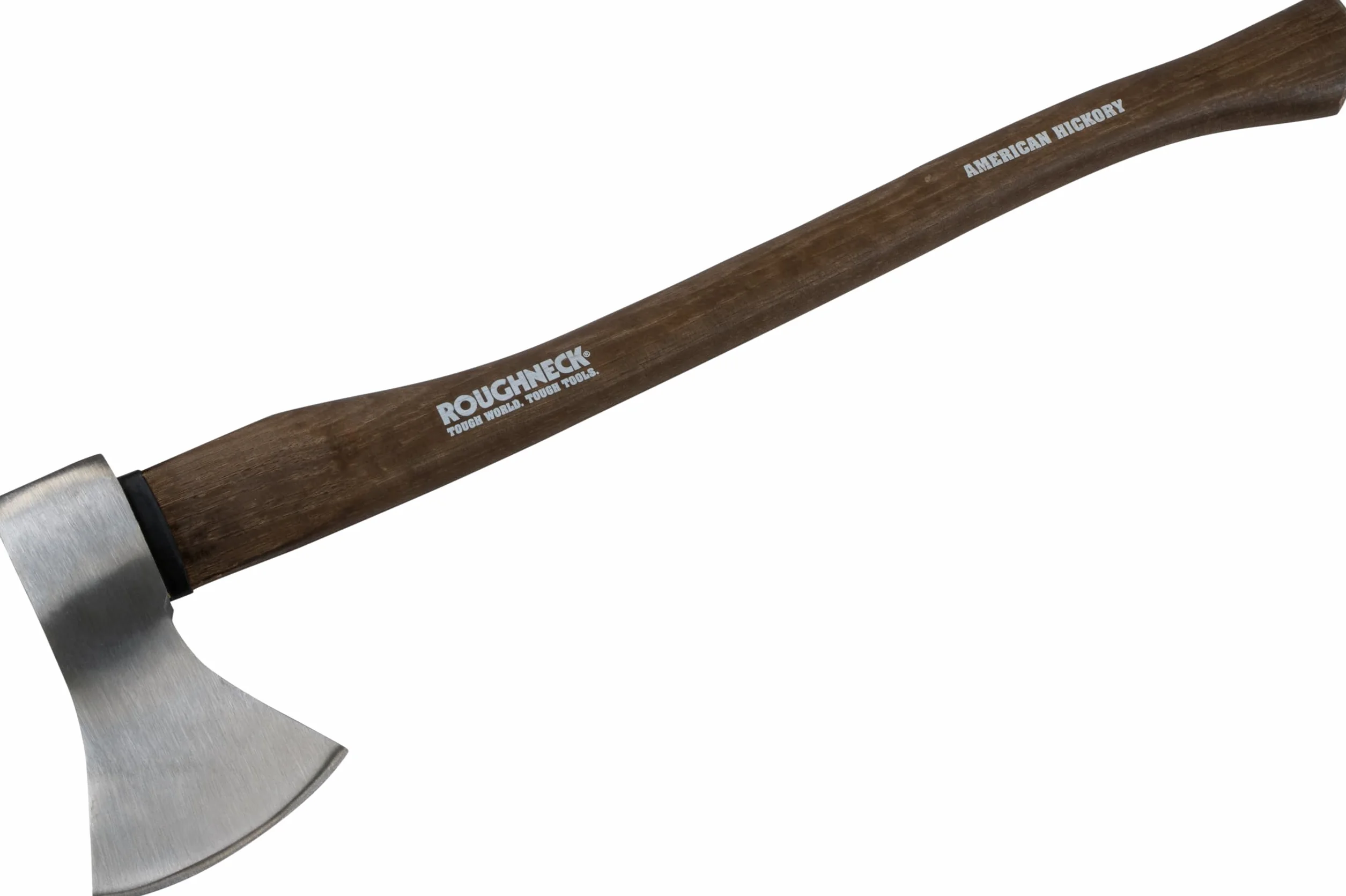 Roughneck ROU65673 Axt mit traditionellem Hickory-Stiel, gesenkgeschmiedet, wärmebehandelter Stahl mit schützender Segeltuchscheide – 1,25 kg (2¾lbs)