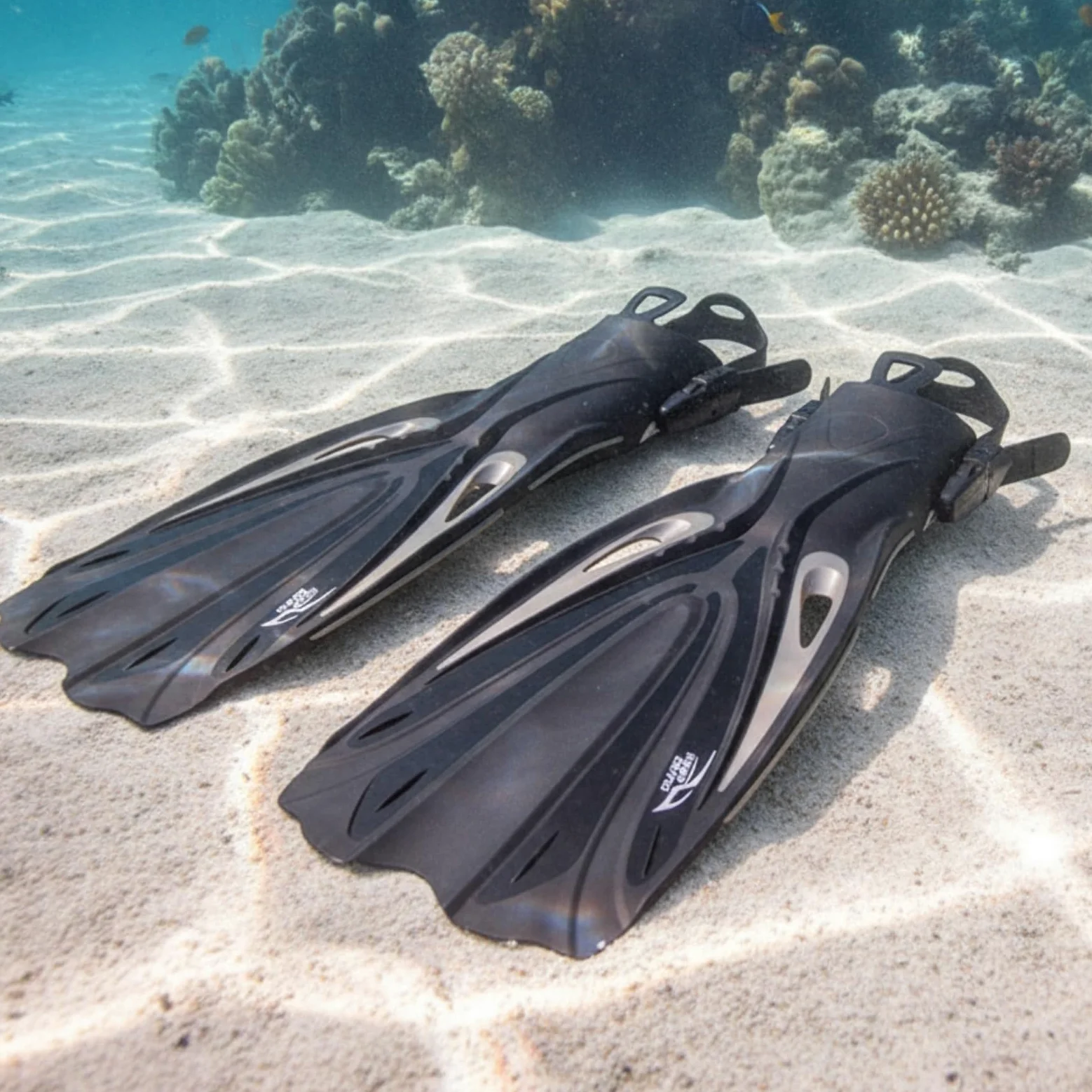 Aletas Buceo con Talón Abierto Aletas Talón Abierto Resisns para Buceadores, Esnórquel
