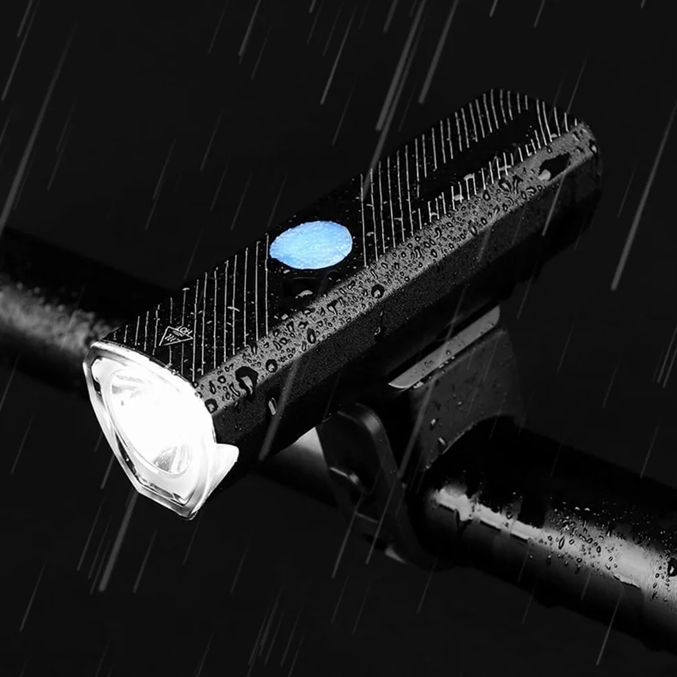 500 Lúmenes Luces De Bicicleta IPX5 Impermeables Luces De Bicicleta Súper Brillantes Delanteras Y Traseras USB Recargables