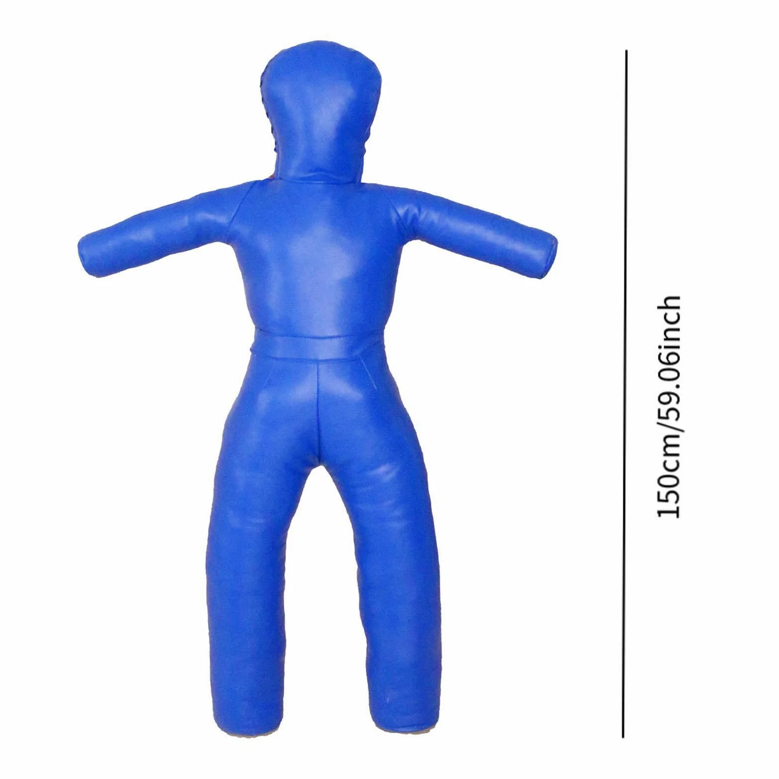 Qianly Grappling Dummy Martial Arts sin Relleno Multipropósito Resistente jiu Jitsu Cuero ficción PU para Kickboxing, Boxeo, Accesorio de Entrenamiento
