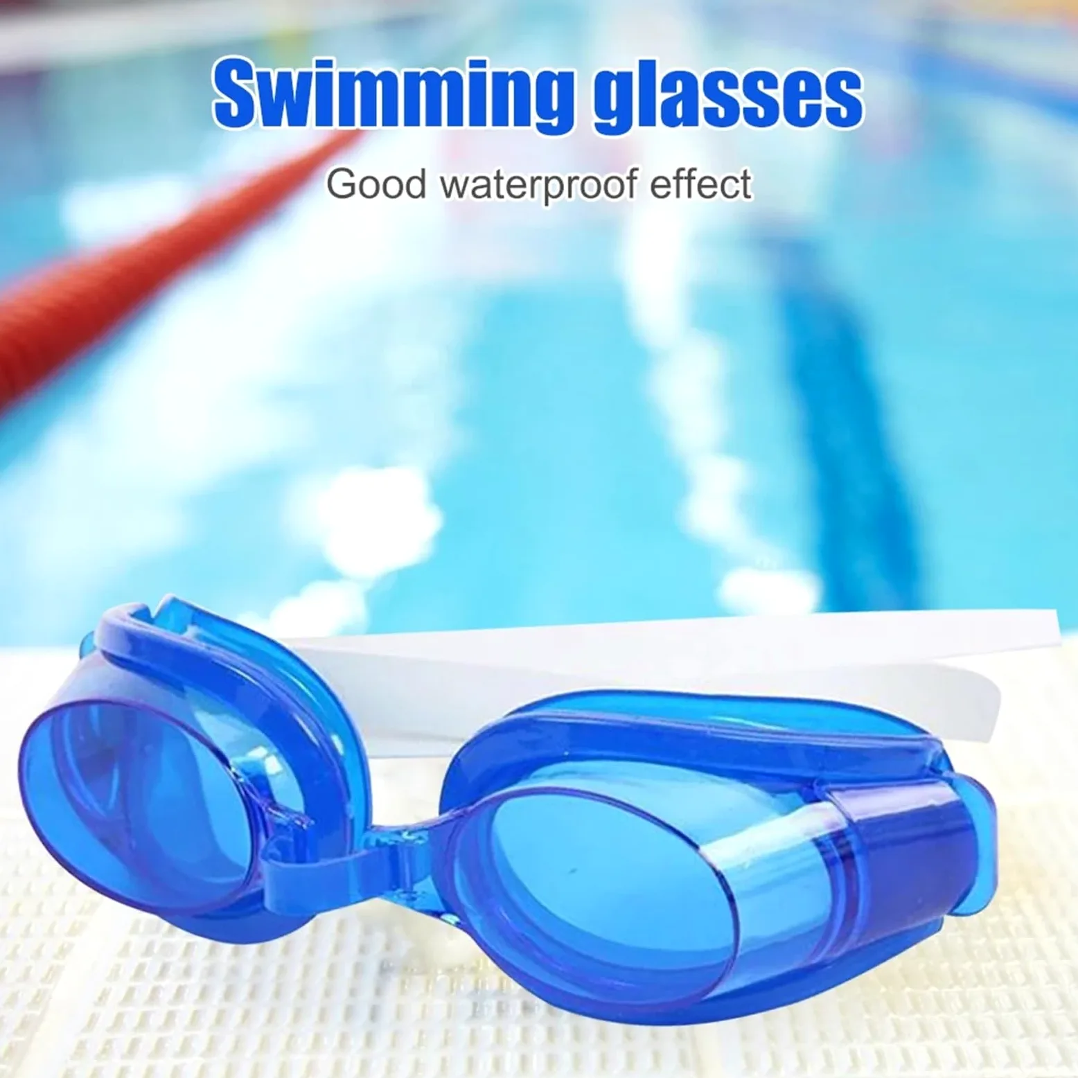 Gafas de natación HD antivaho, protección completa, gafas piscina sin fugas, impermeables, visión clara for mujeres y hombres Para Deportes