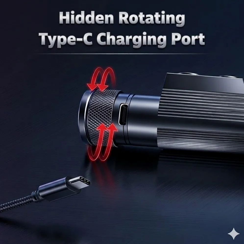 Linterna frontal LED recargable: 1600 lúmenes, USB-C, ultra duradera, a prueba de golpes e impermeable, sobrevive a caídas de 3 m, sumergible y resistente a los impactos, perfecta para camping