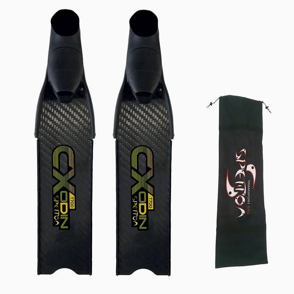 SPETTON PLP30-403-42 CX Odin T700 S Carbon Quattro Aletas, Negro, 42/43