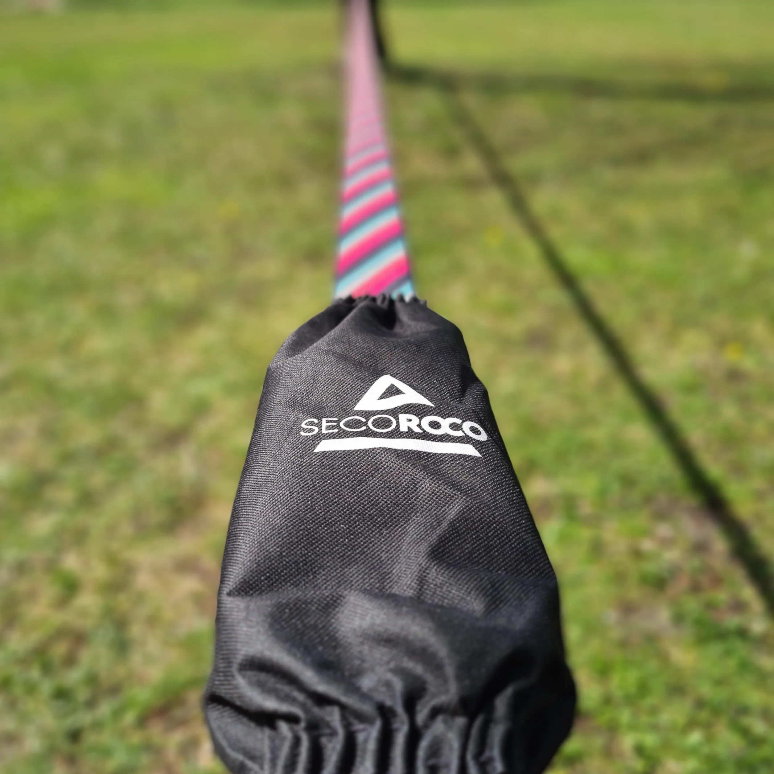 Slackline - Juego Completo de líneas de 25 Metros de Longitud, para niños, Principiantes, avanzados y Profesionales, Incluye Bolsa de Transporte