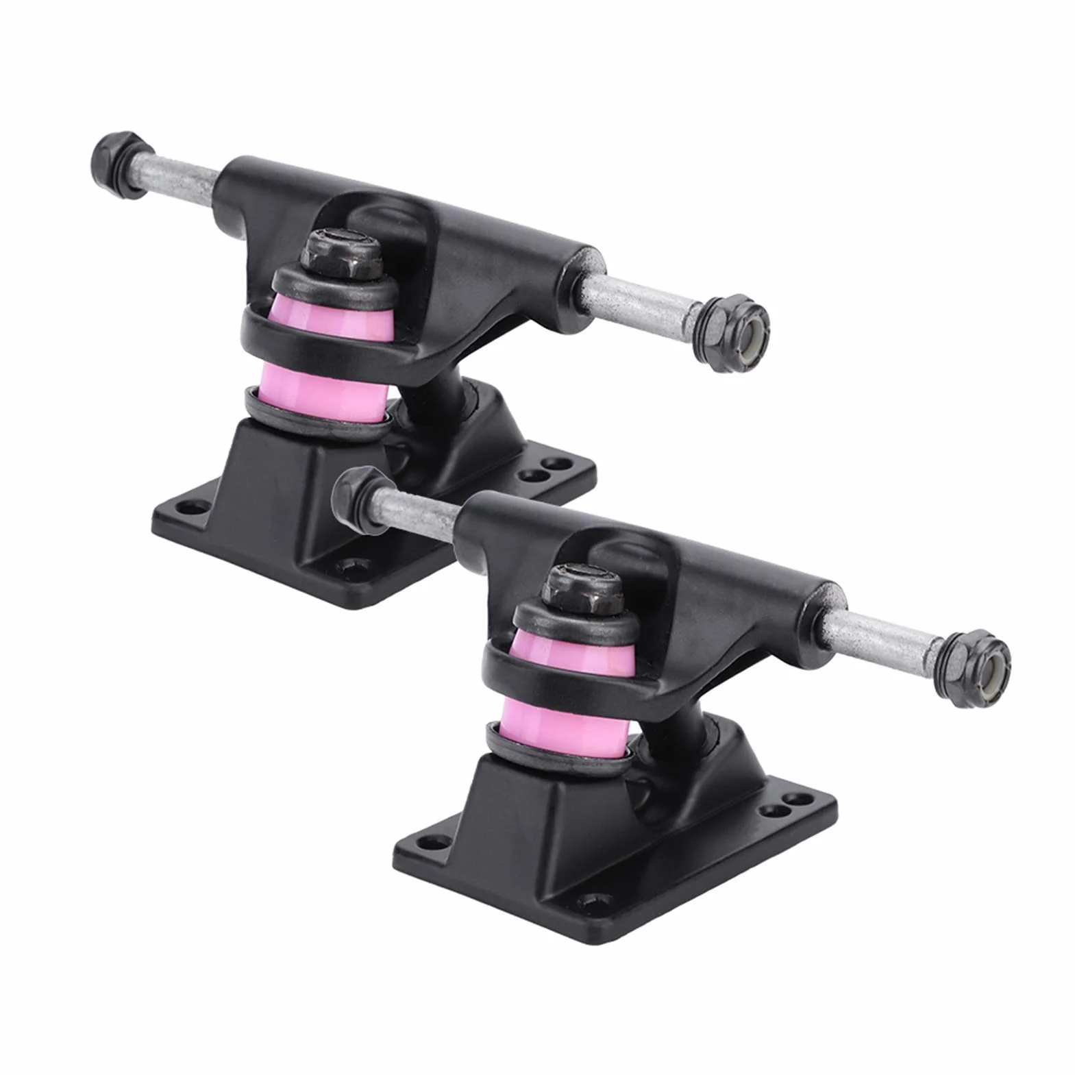 KIMISS 2 Piezas de Camiones de Monopatín, Ruedas ABEC Longboard Combo de Monopatín de 3,0 Pulgadas Camiones de 3,25 Pulgadas 3,8, Camiones de Trueno, 2 Accesorios de Monopatín (Color