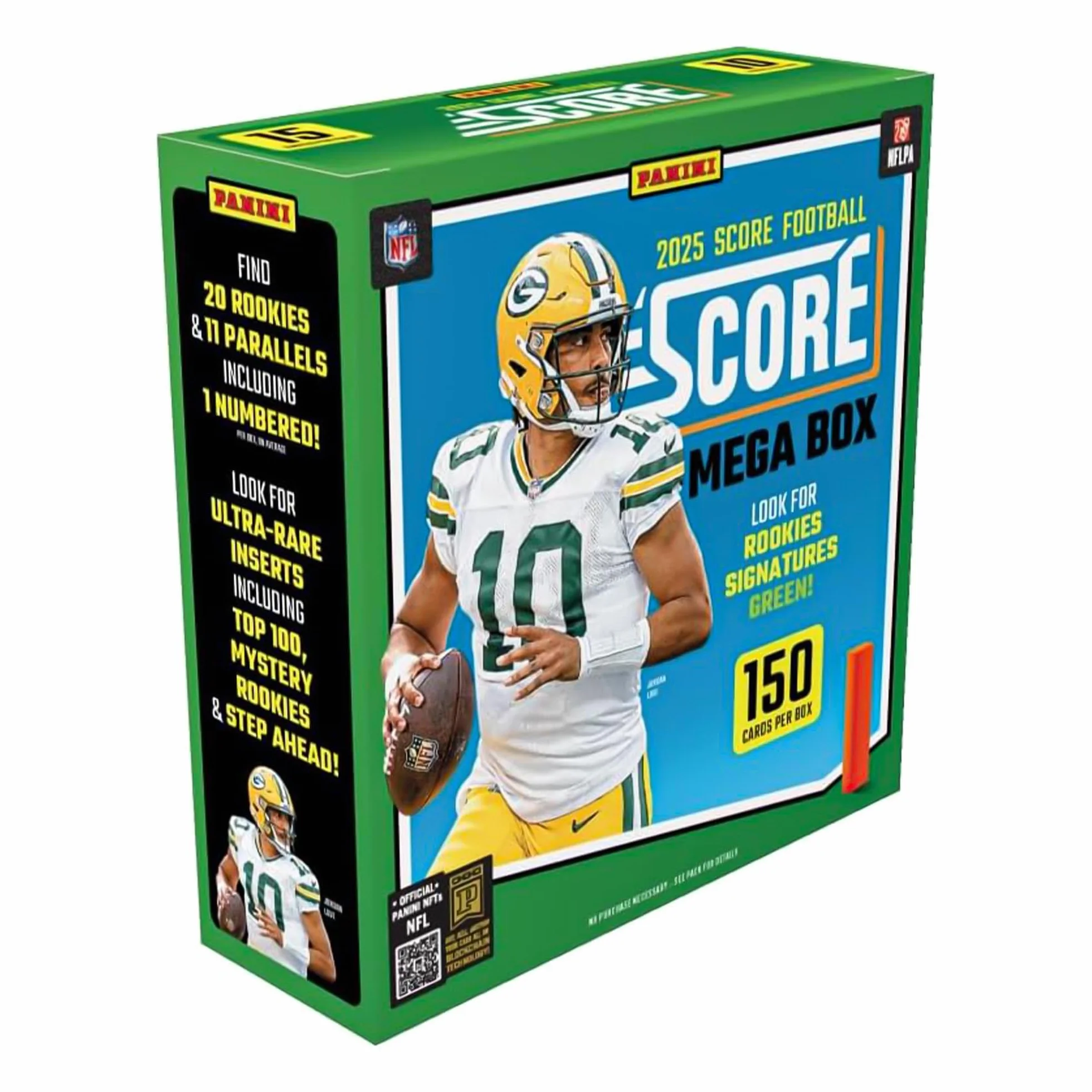 Mega Caja de fútbol de la NFL, de Panini Score 2025-26