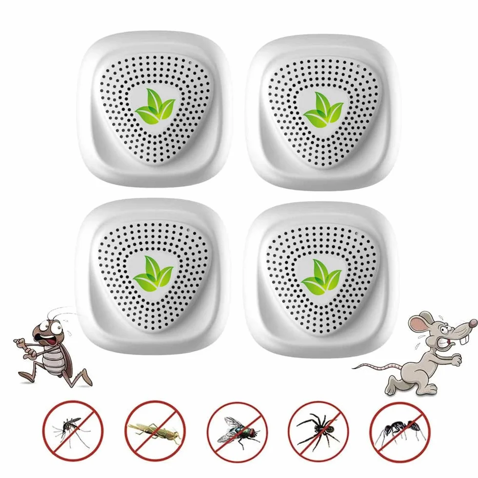 Repelente Ultrasónico de Plagas para Ratas, Cucarachas, Mosquitos, Ratones