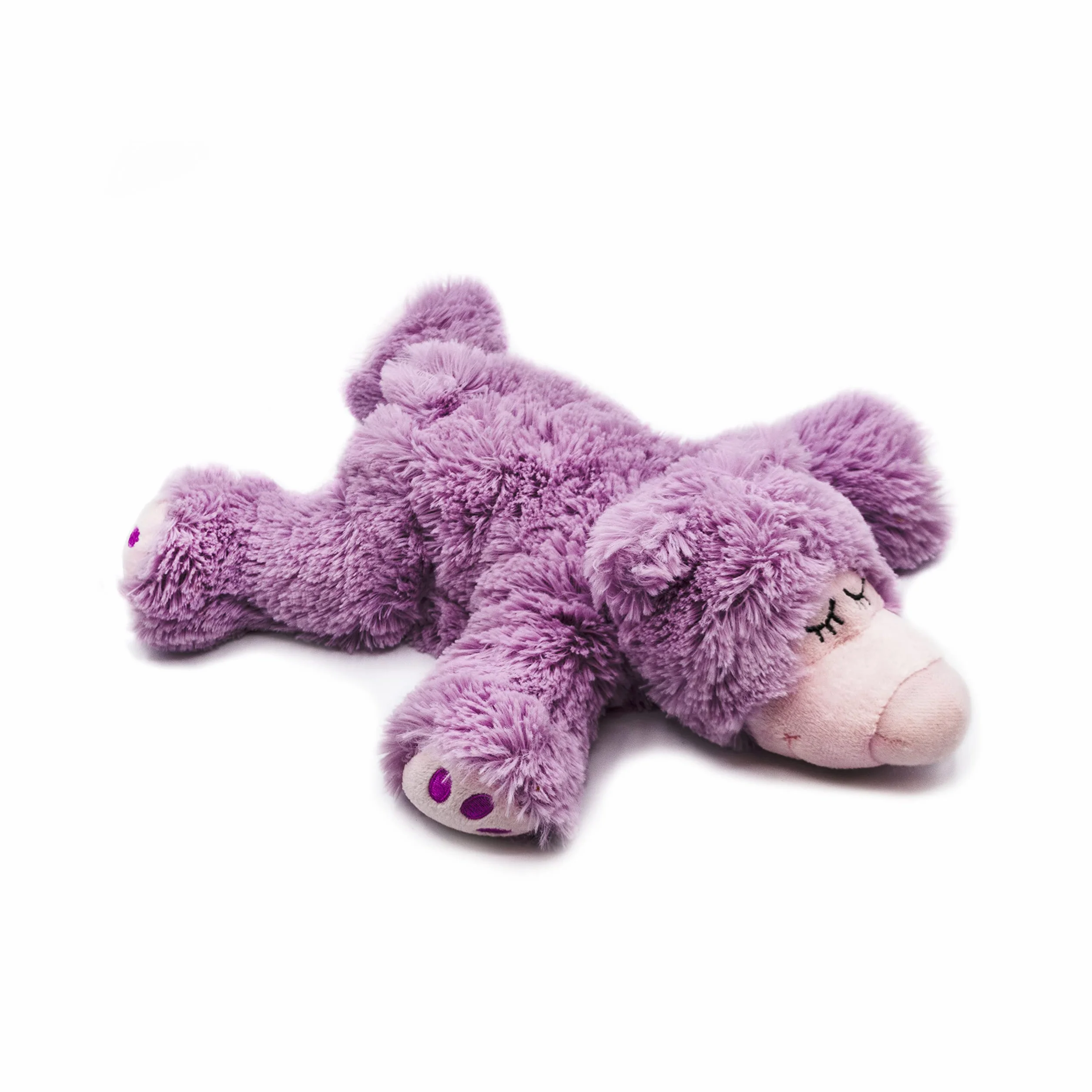 Peluche Térmico de Lavanda con Semillas Apto Microondas Calor Frío Oso Dormilón Púrpura