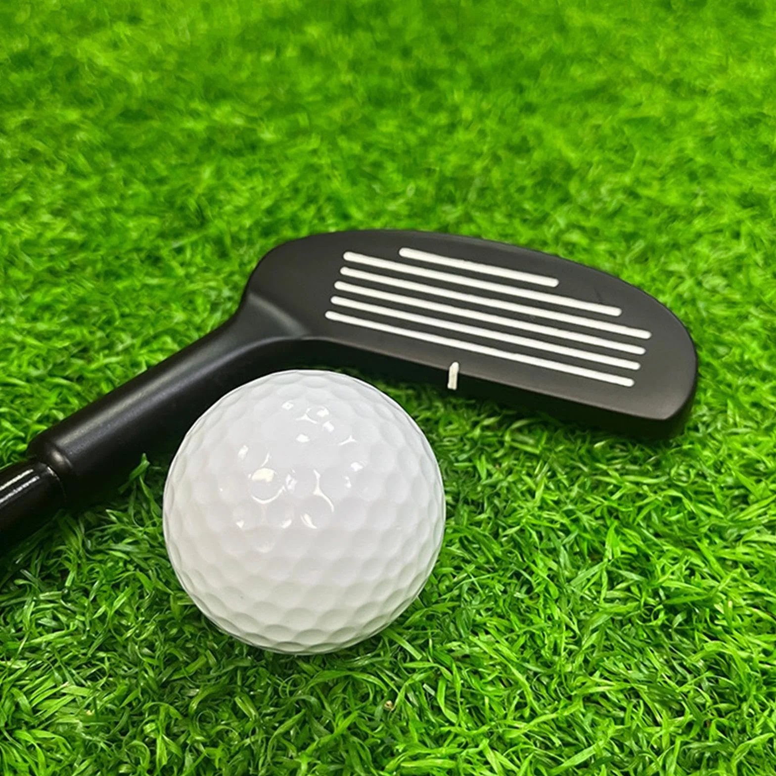 Chipper, de Golf para Hombre, Pala telescópica de aleación de Zinc, Ajustable con Escala, para diestros y Zurdos, Putter de Golf Resistente, para niños Adultos