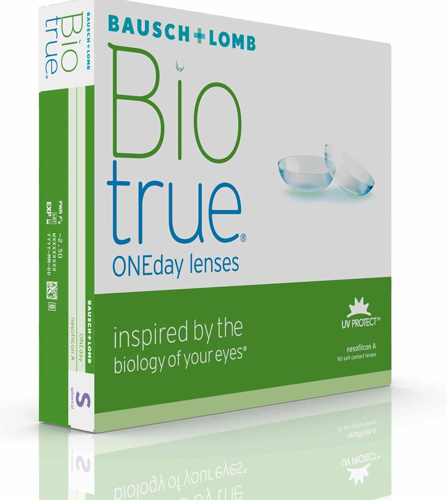 Bausch + Lomb Biotrue ONEday lentillas diarias esféricas 90 uds 8.6 BC 14.20 DIA -03,25