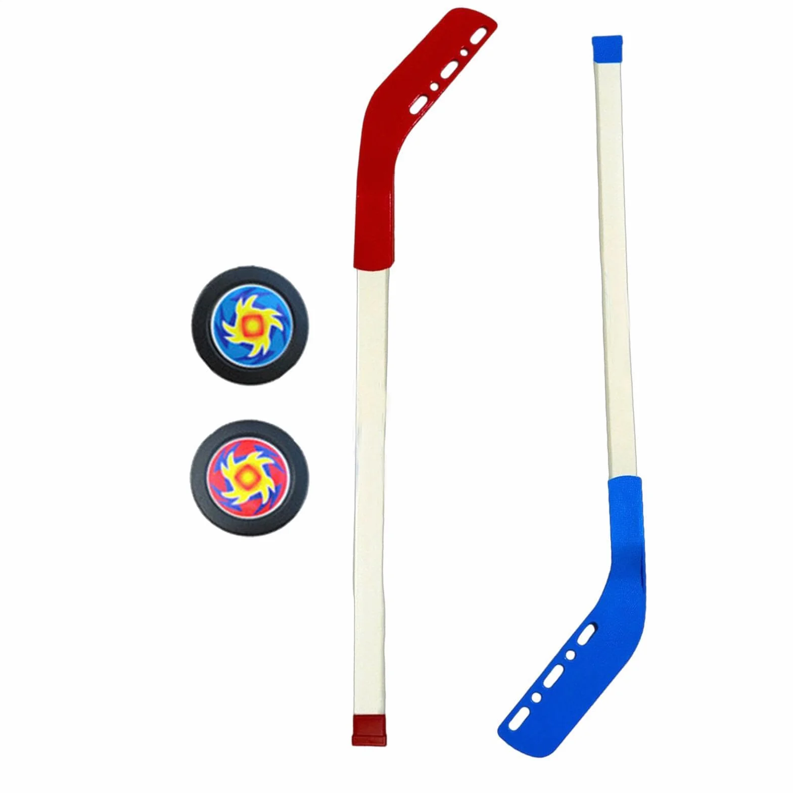 Juego de palos de hockey sobre hielo - Juego de palos y pelotas de hockey callejero para niños - Equipo de entrenamiento de hockey juvenil, juego de iniciación de hockey perfecto, regalos de cumpleaño