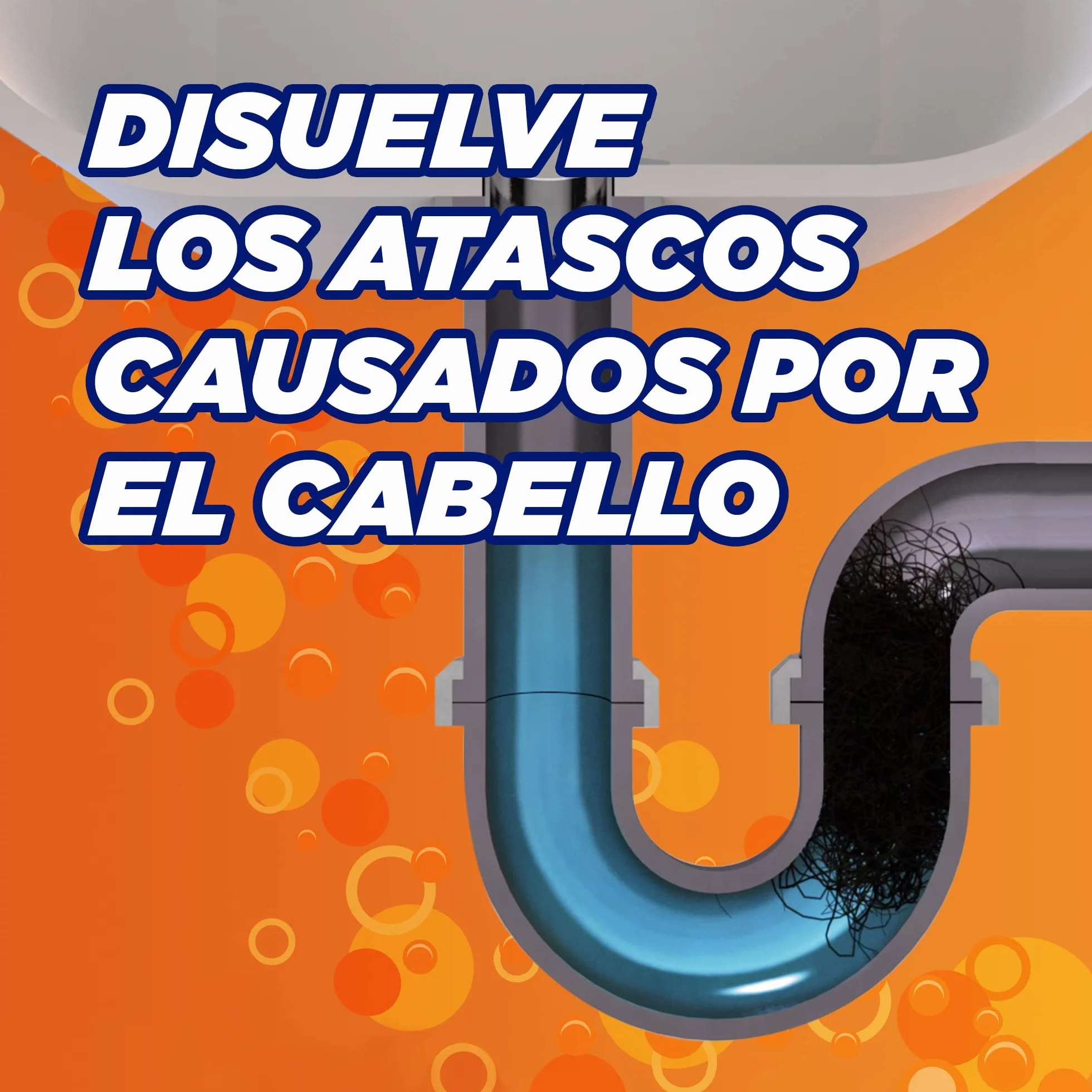 Mr Muscle Gel Limpia Tuberías, 1L