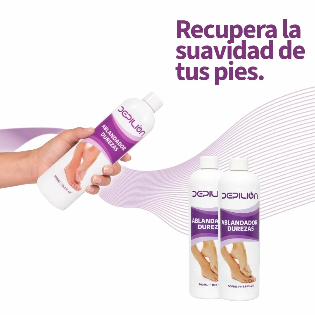 Ablandador de Durezas y Callos Profesional 500ml Eliminador de Callos en Pies Tratamiento Pedicura
