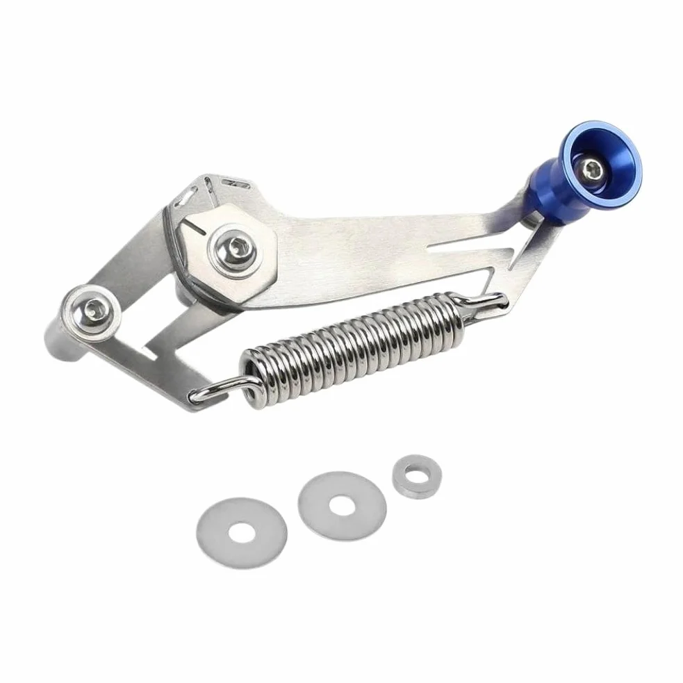 Herramienta Universal de ajuste de holgura de cadena de motocicleta para comprobar la tensión, herramienta de ajuste de holgura Compatible con bicicleta