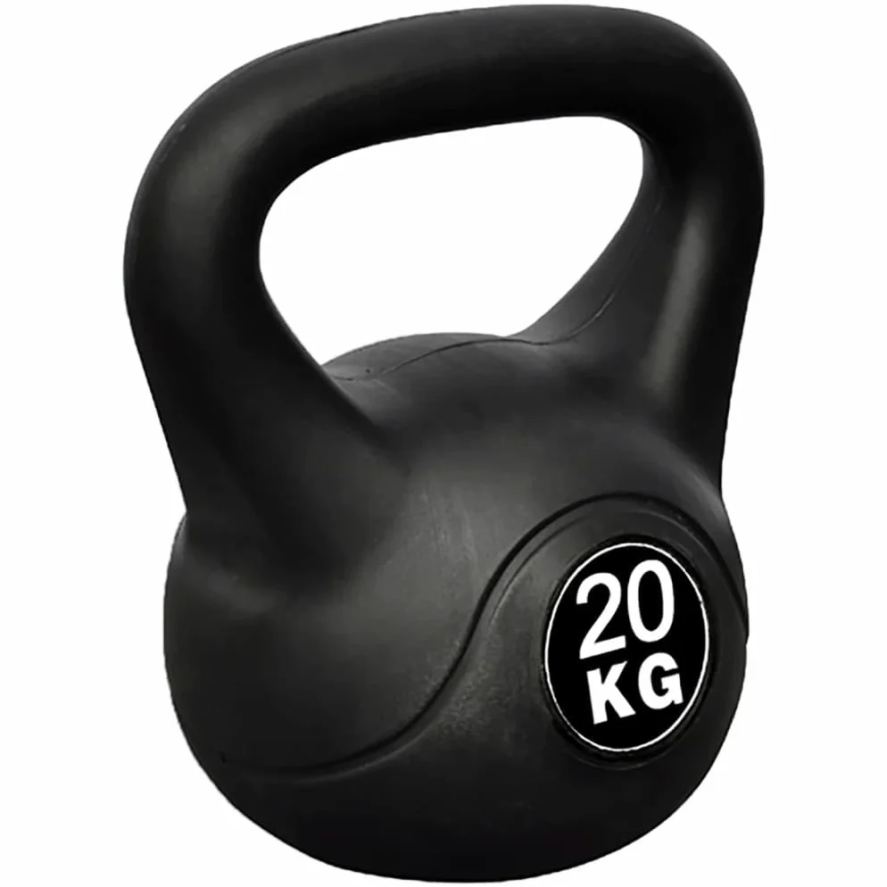 Genérico Pesa Rusa Kettlebell 20 kg,Deportes,Fitness y musculación,Levantamiento de Pesas,Peso Libre,90394