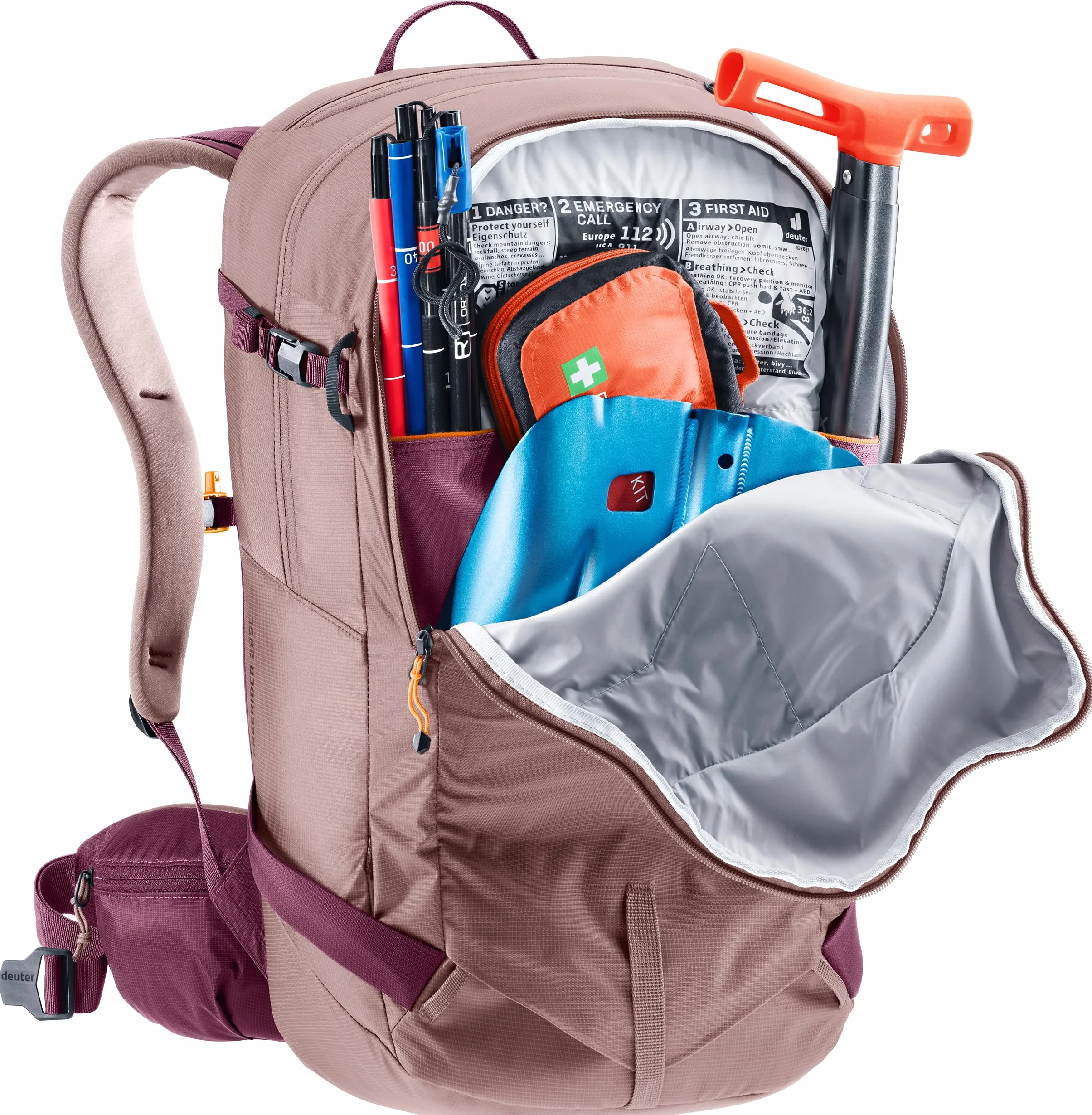 Deuter Freerider 28 SL mochila de esquí para mujer