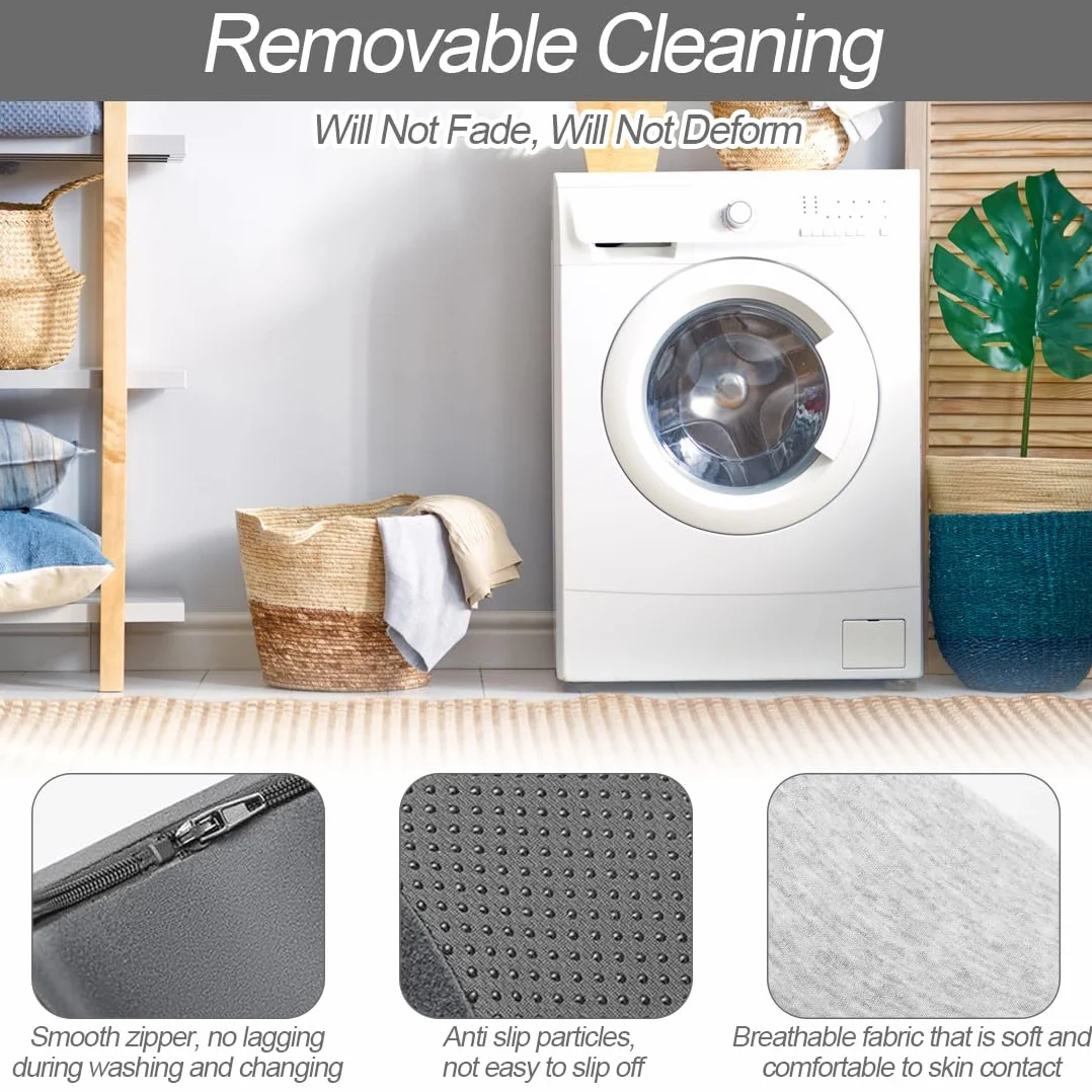 Yuragim Cojín de masaje con agujero de cabeza, reposacabezas en forma de U, espuma viscoelástica para camilla de salón