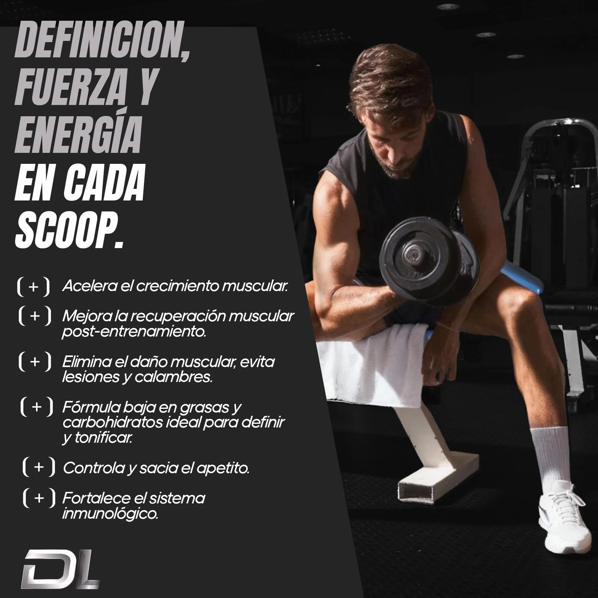 Whey Protein con Colágeno, Magnesio y Aminoácidos 1kg Sabor Caramelo