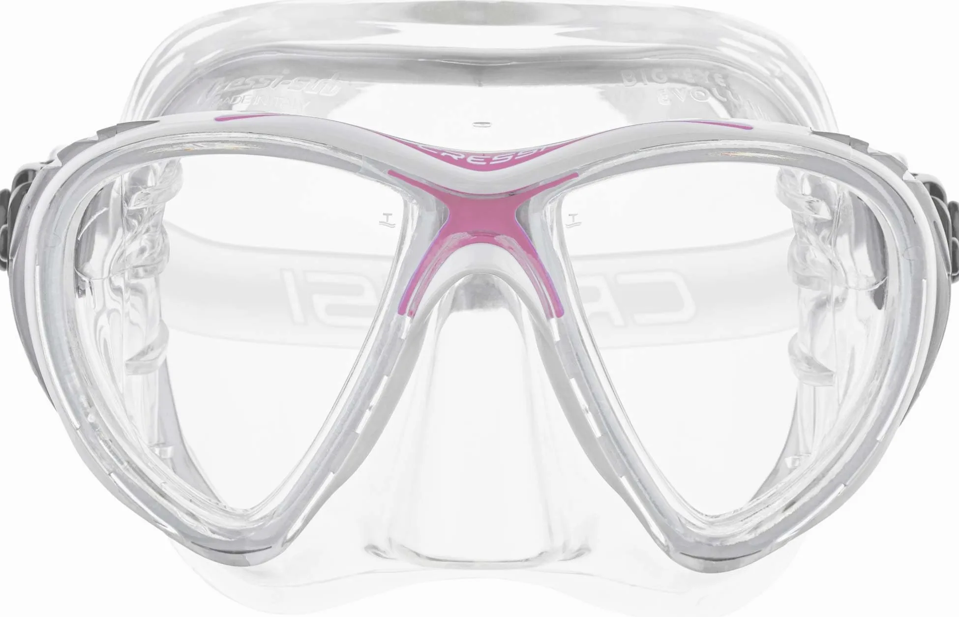 CRESSI Men's Big Eyes Evolution Scuba Diving and Snorkeling Mask