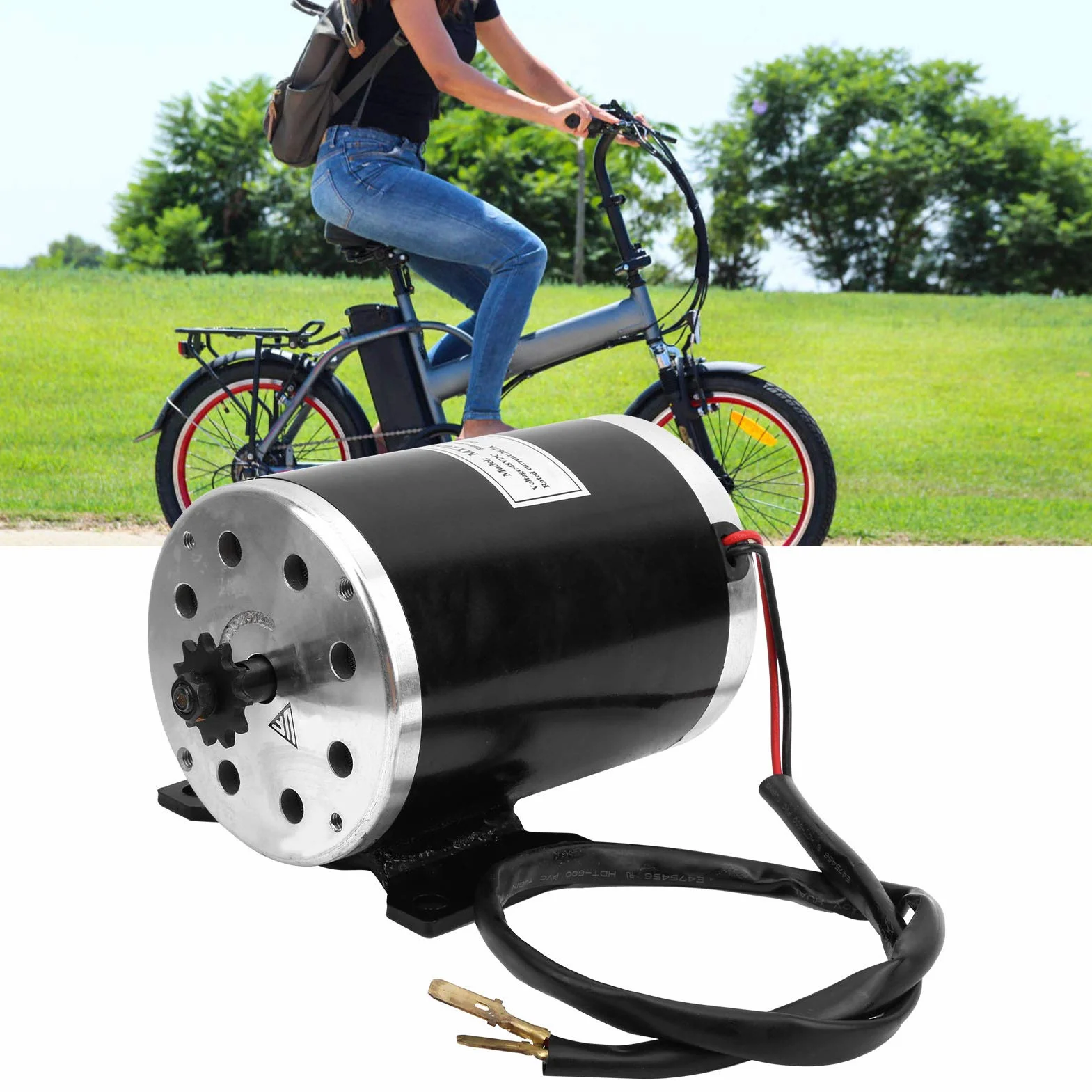 Motor Eléctrico DC 48V 1000W de Alta Velocidad para Bicicletas Eléctricas Scooter