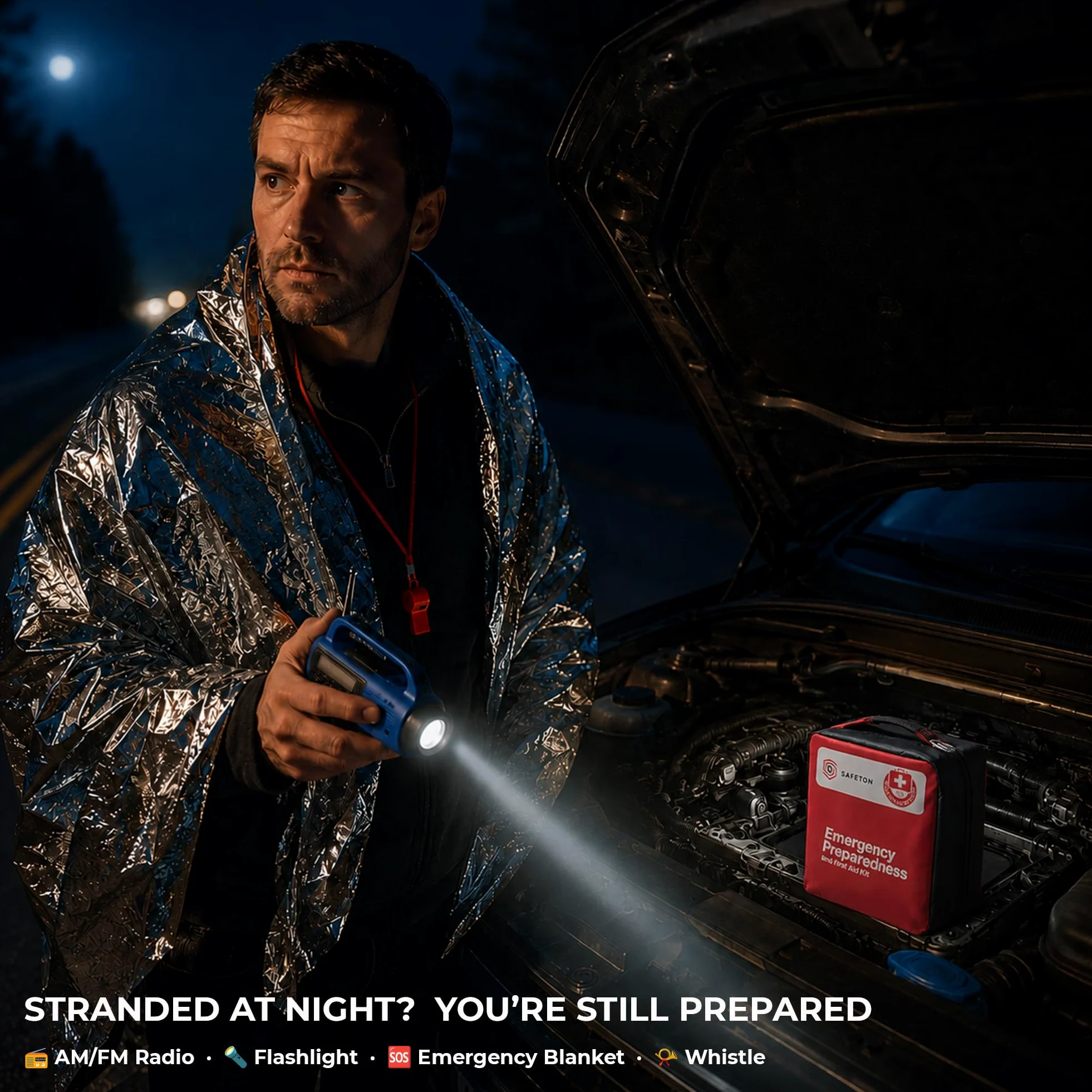 Kit de emergencia First Aid Kit: Añadir al equipo de camping, hogar, dorm, equipo de supervivencia y equipo, caza, accesorios de camping, kit de supervivencia para coche, accesorios de viaje
