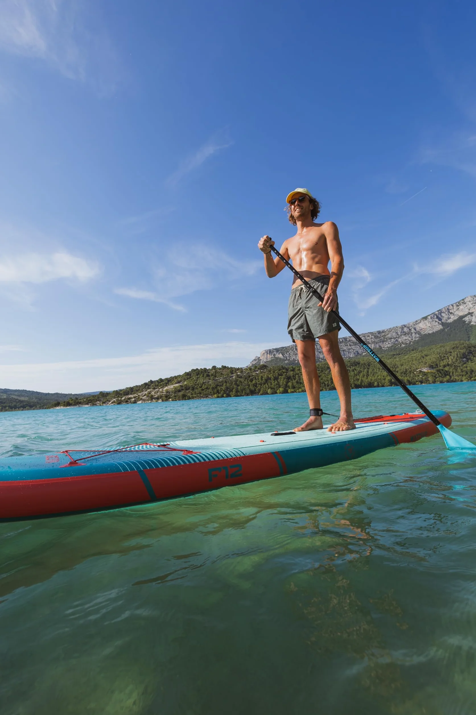 Wattsup - Sup Stand Up Paddle Inflable - Gama First - Dropstitch - Pack Completo: Remo, Leash, Bomba, Bolsa de Transporte